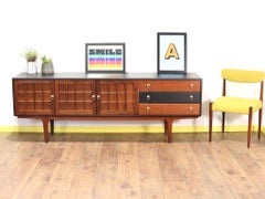 Mid Century Teak Credenza Sideboard by A.Younger