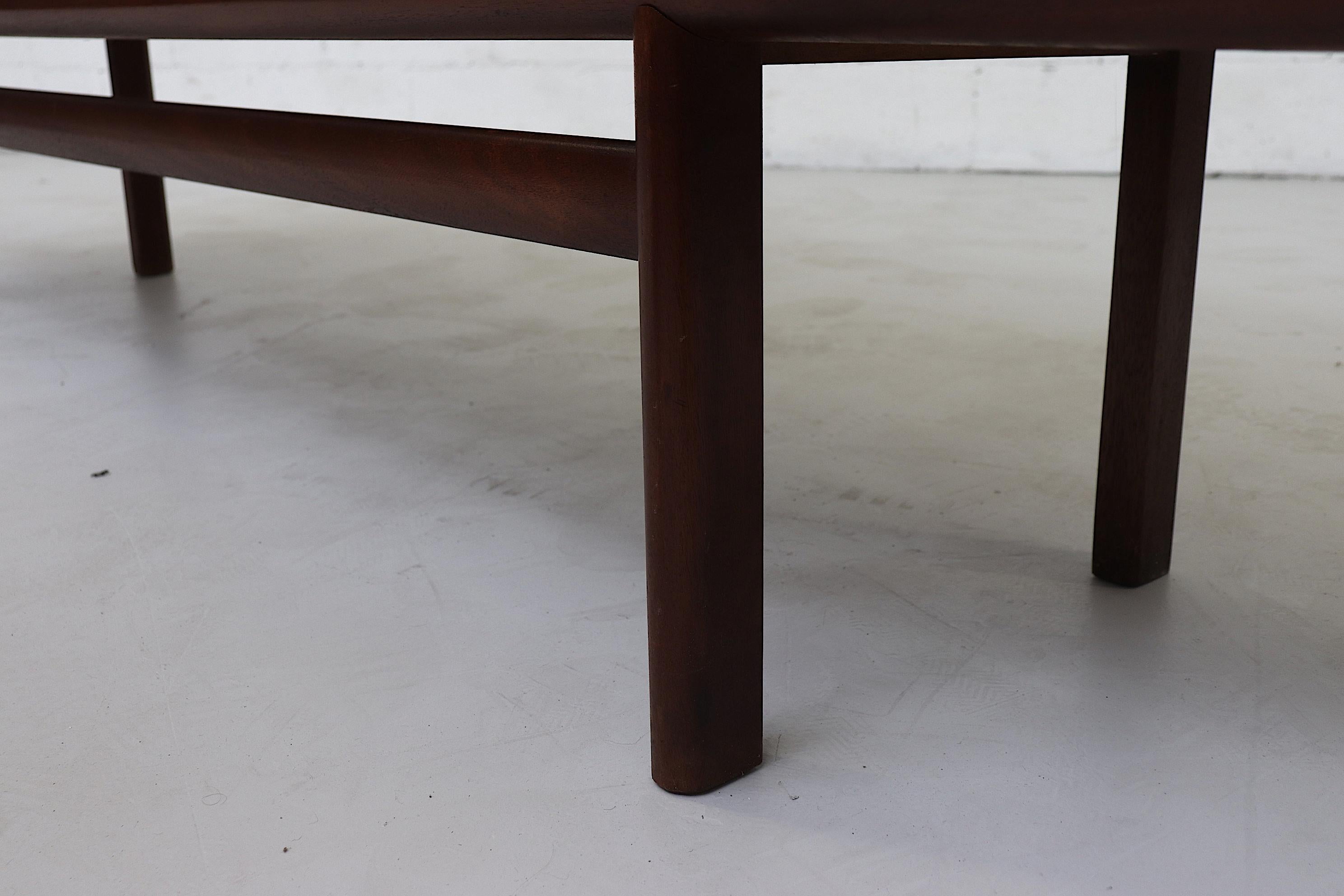 Midcentury Teak Credenza with Organically Carved Hand Pulls 14