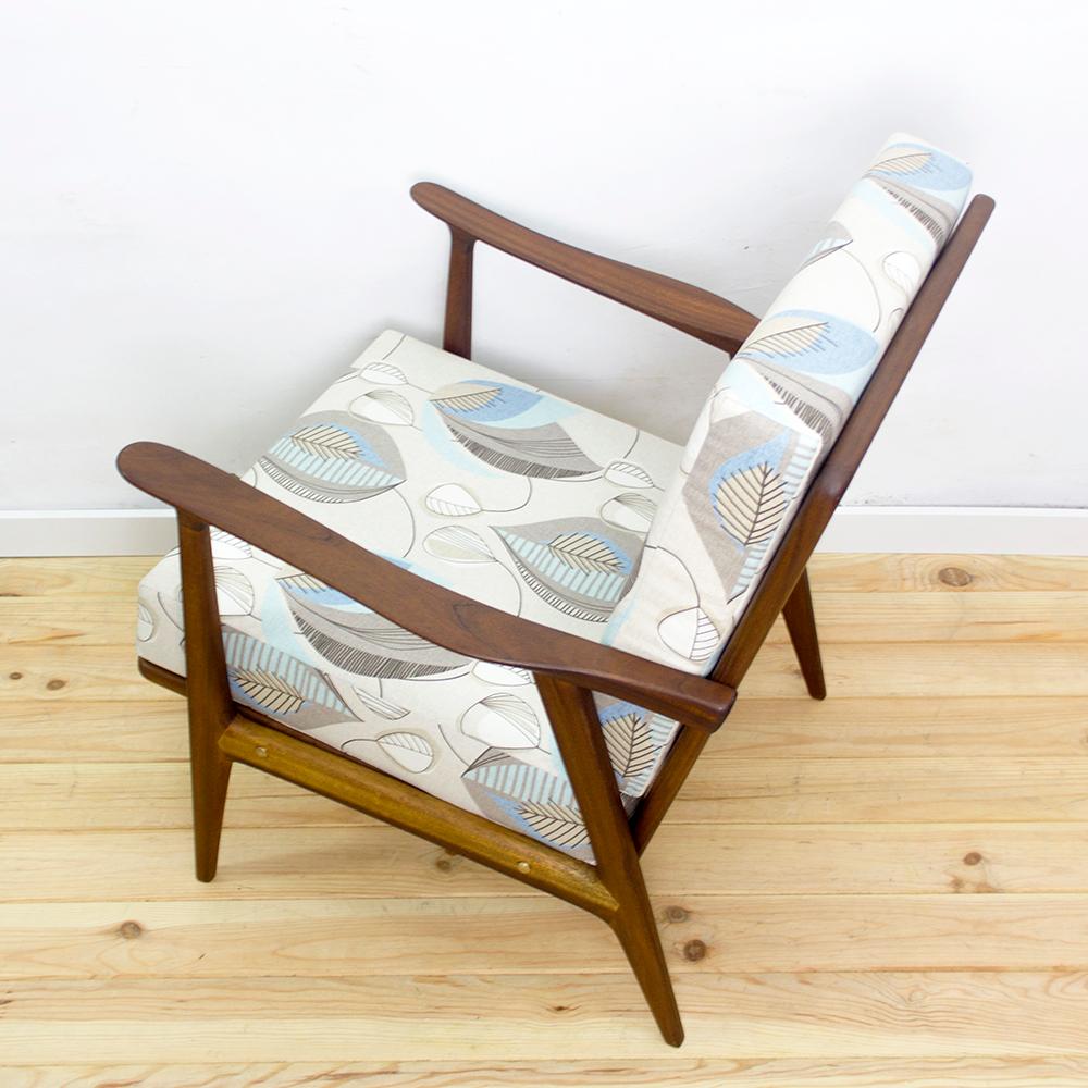 Midcentury Teak Armchair For Sale 2