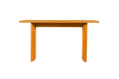 Mid Century Teak Danish Console Sofa Foyer Table