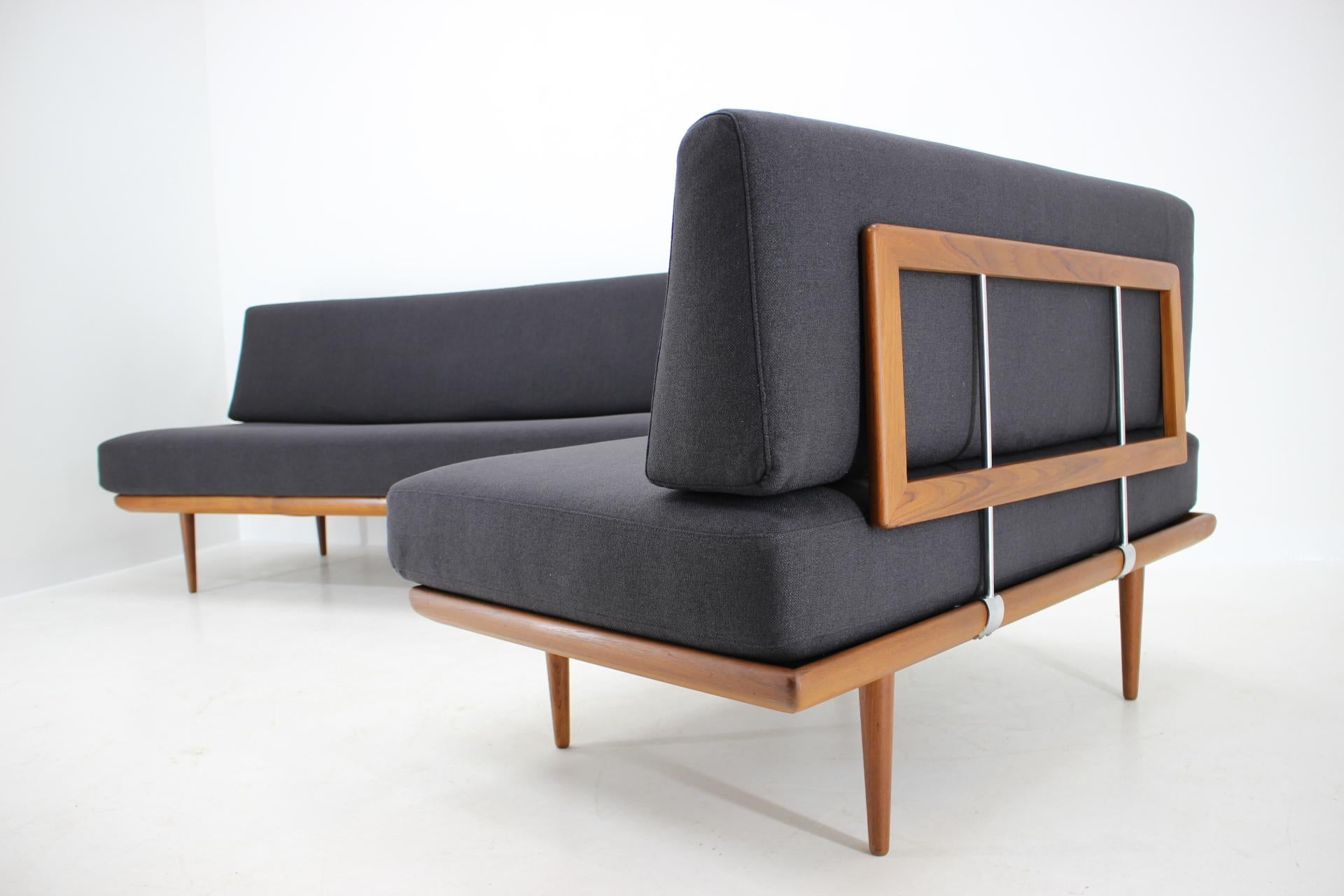 Minerva-Sofa oder Daybed von Peter Hvidt & Orla Mlgaard für France & Sn, 1960er Jahre (Moderne der Mitte des Jahrhunderts) im Angebot