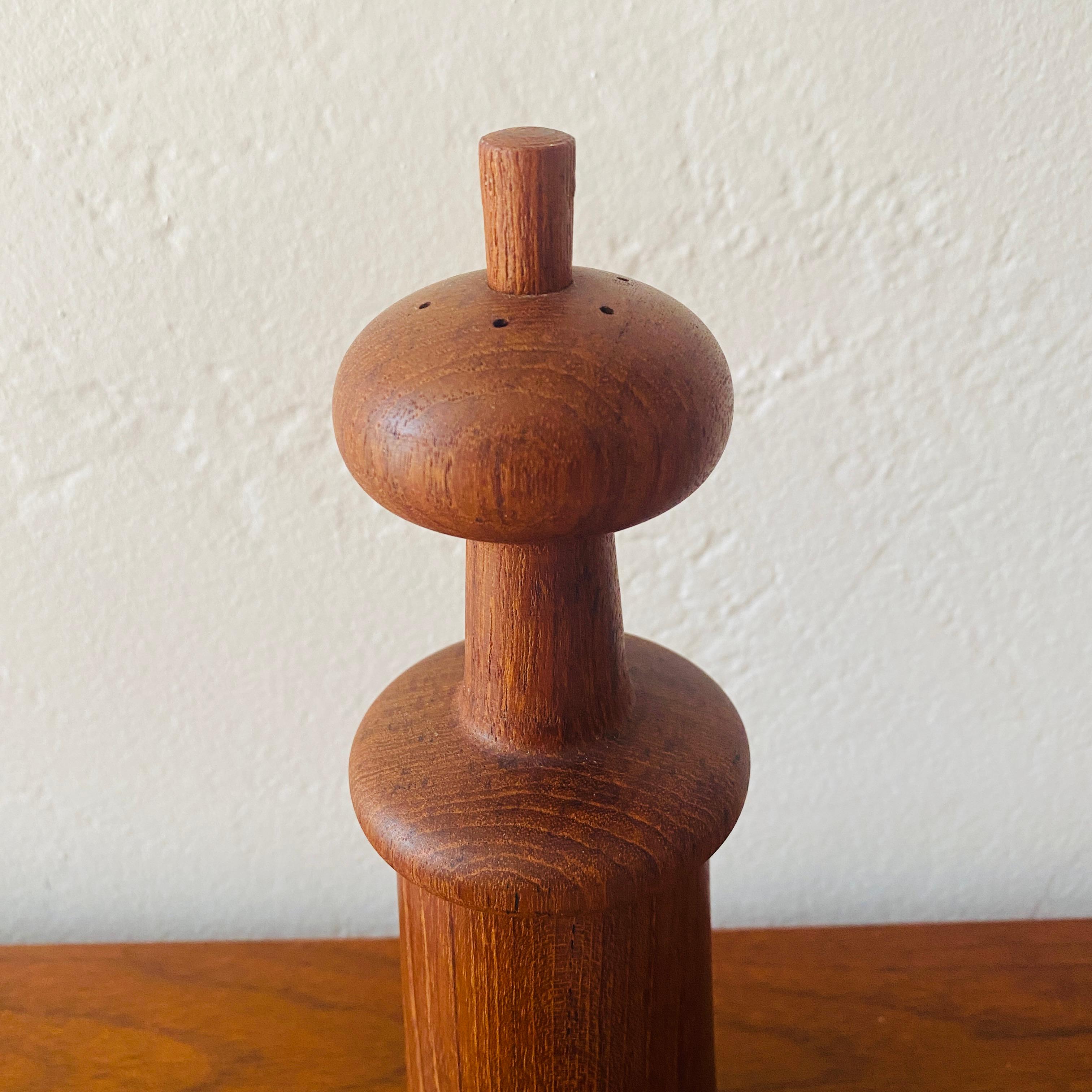 Danish Mid Century Teak Dansk Salt and Pepper Mill by Jens H. Quistgaard 1960s