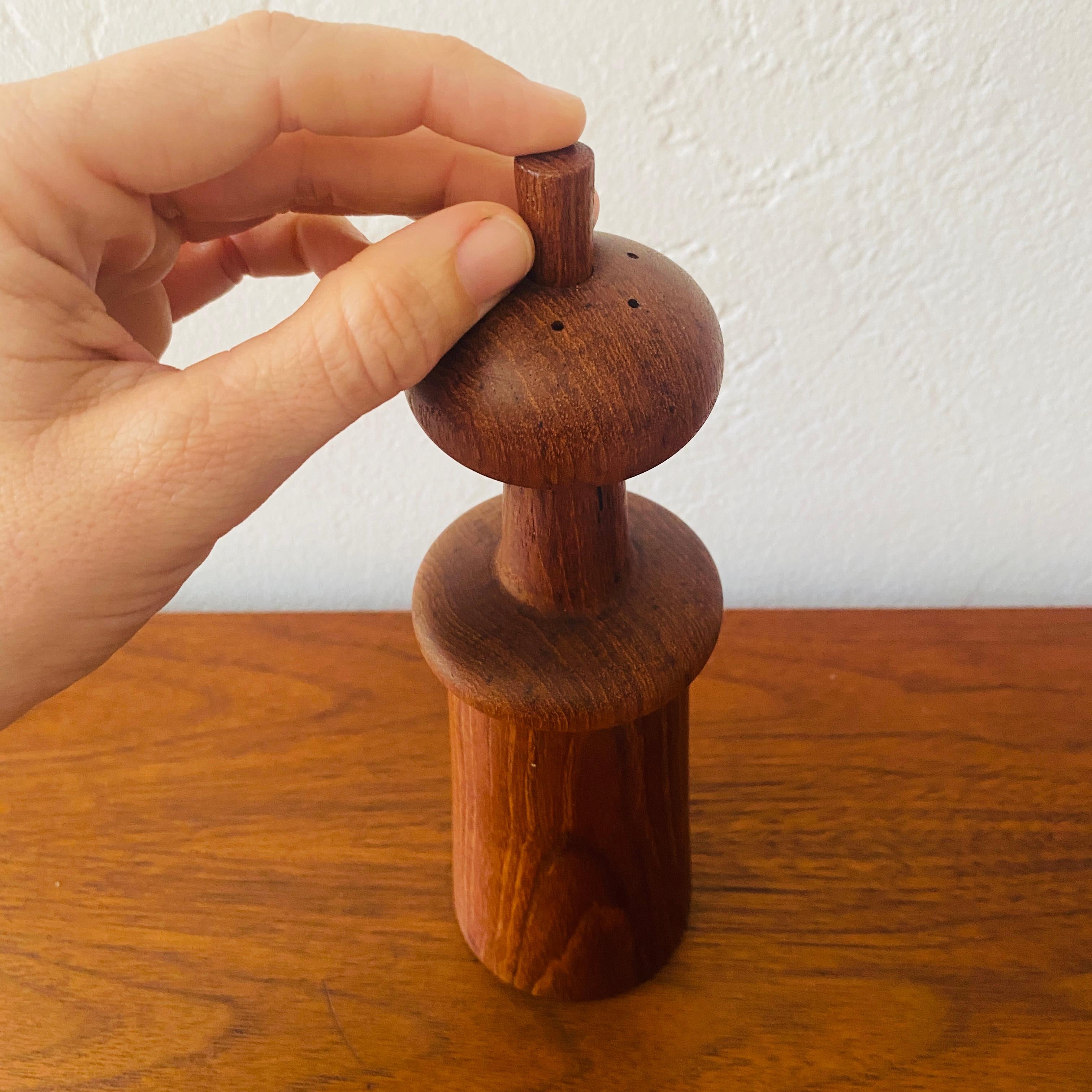 Mid-20th Century Mid Century Teak Dansk Salt and Pepper Mill by Jens H. Quistgaard 1960s