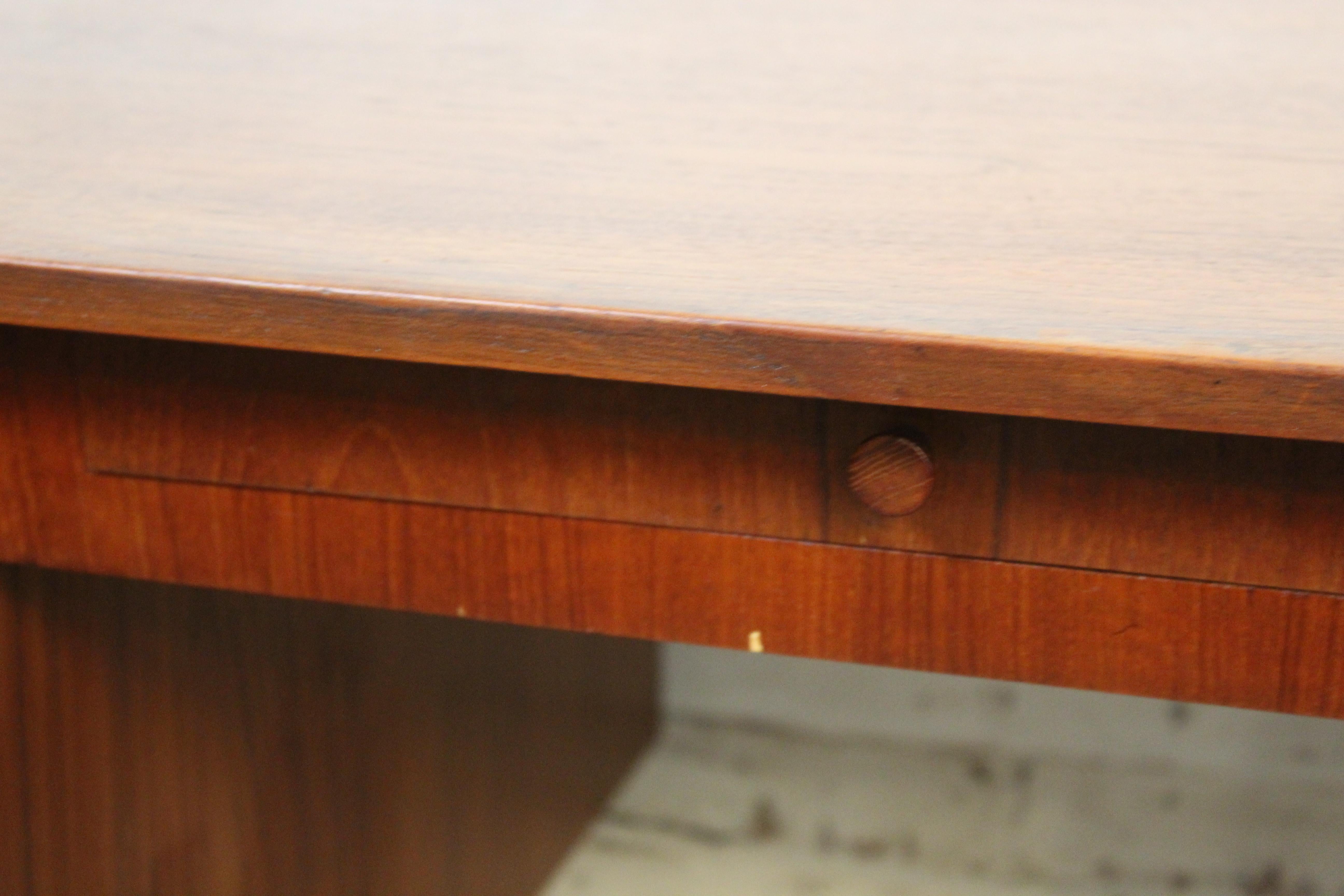Mid-Century Teak Desk by Maurice Villency For Sale 2