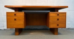 Mid-Century Teak Desk By Mobican of Canada