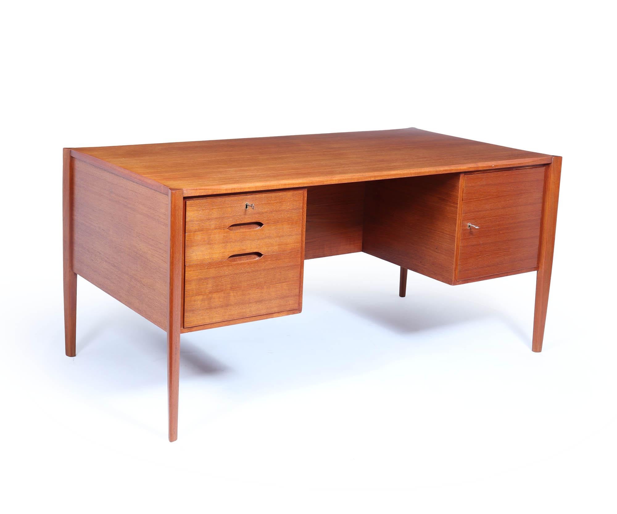 Mid-Century Modern Mid Century Teak Desk c1960