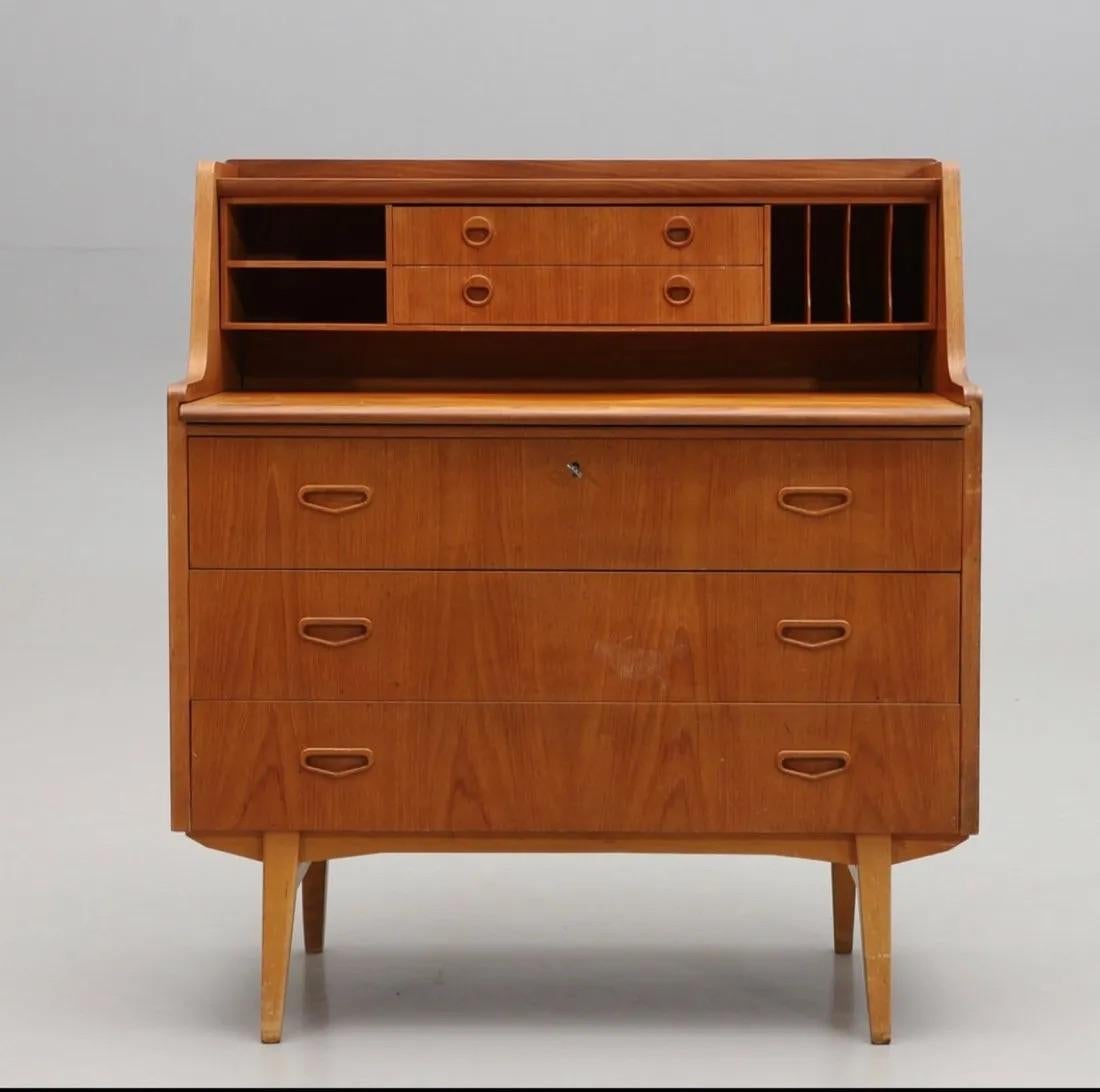 Danish Mid-Century Teak Desk