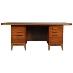 Midcentury Teak Desk from AB Westbergs Möbelfabrik in Tranås, 1950s