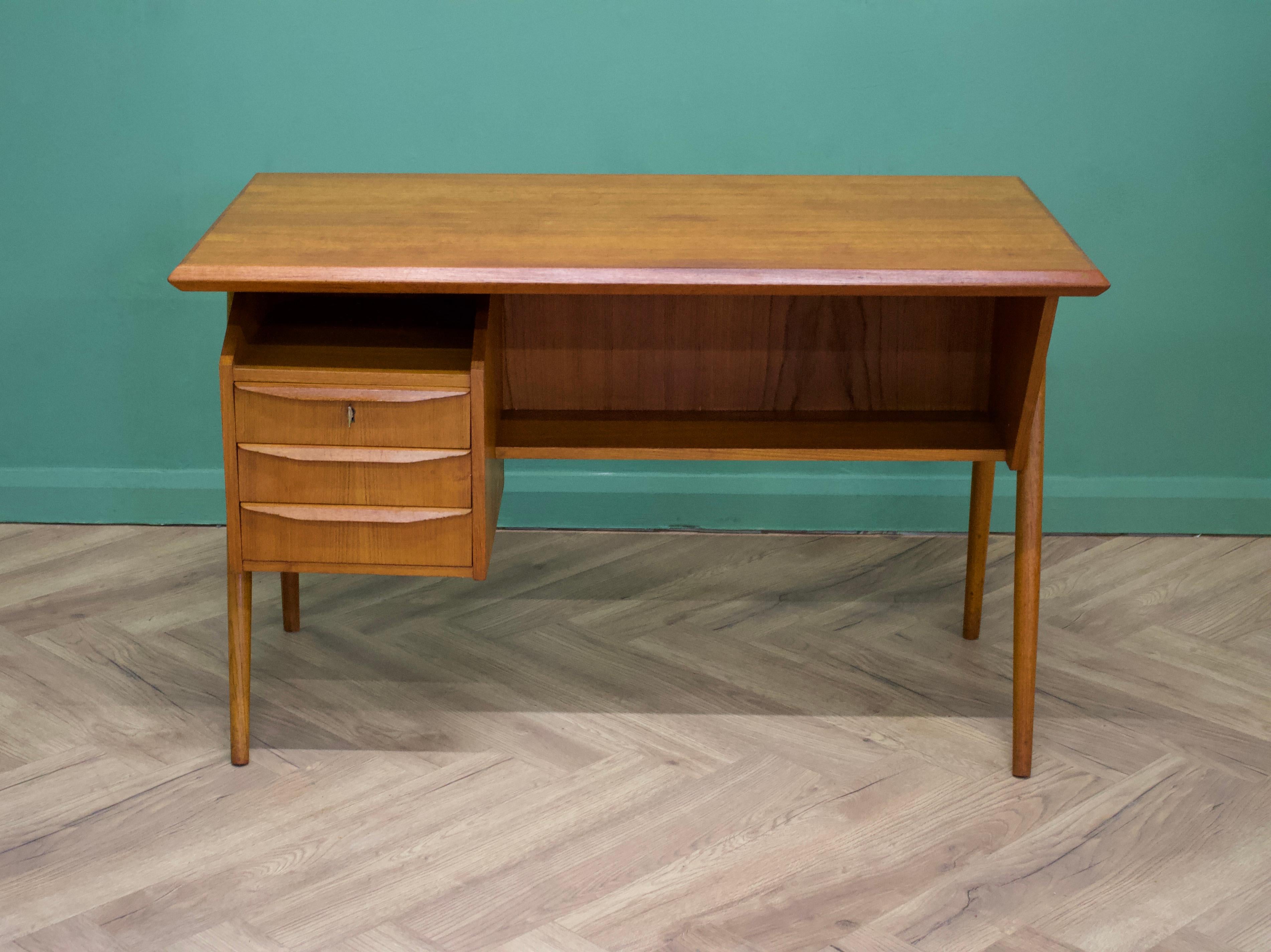 Mid-Century Modern Midcentury Teak Desk from Tibergaard, 1960s