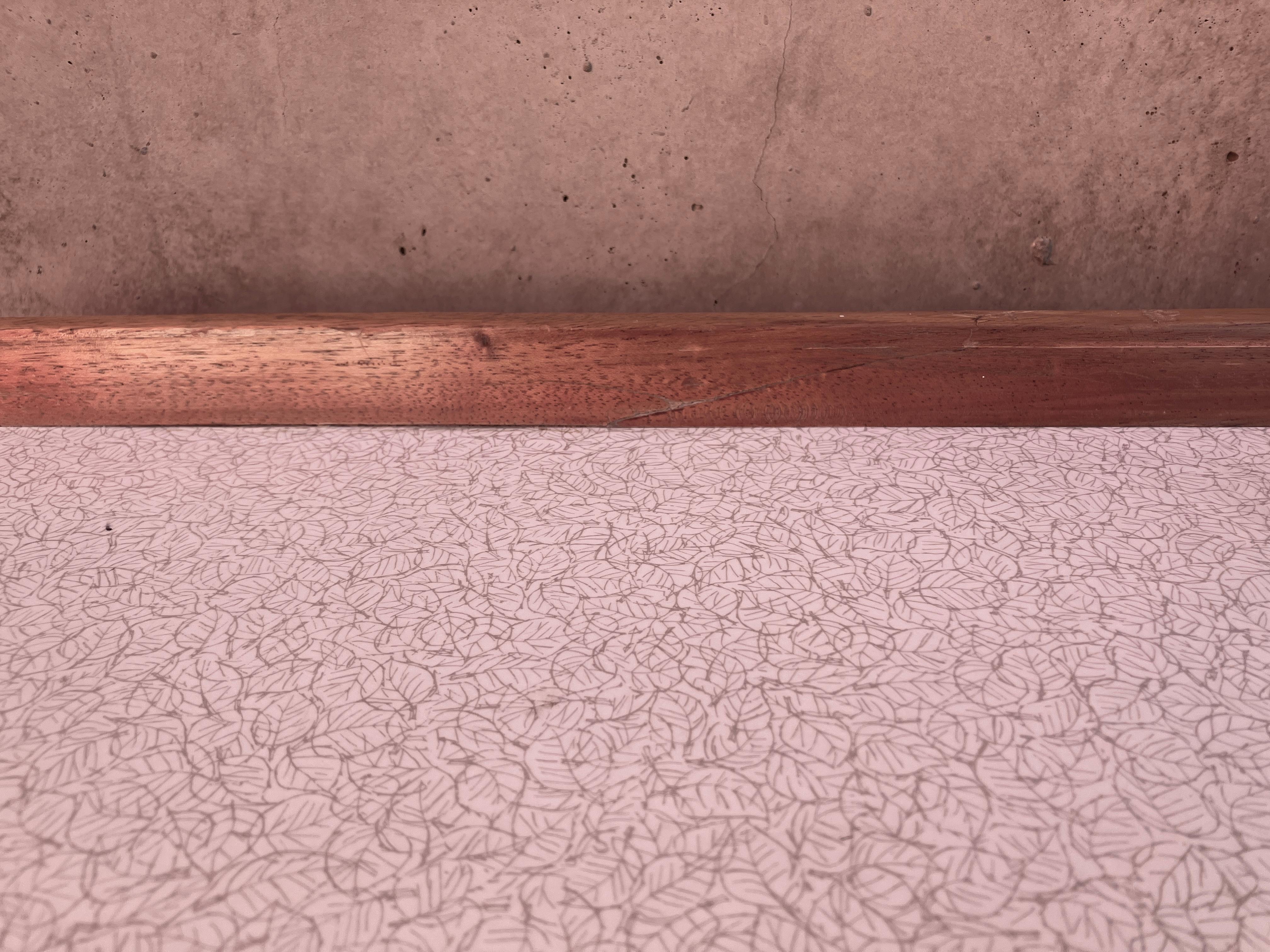 Mid Century Teak Desk with Formica Top im Angebot 9