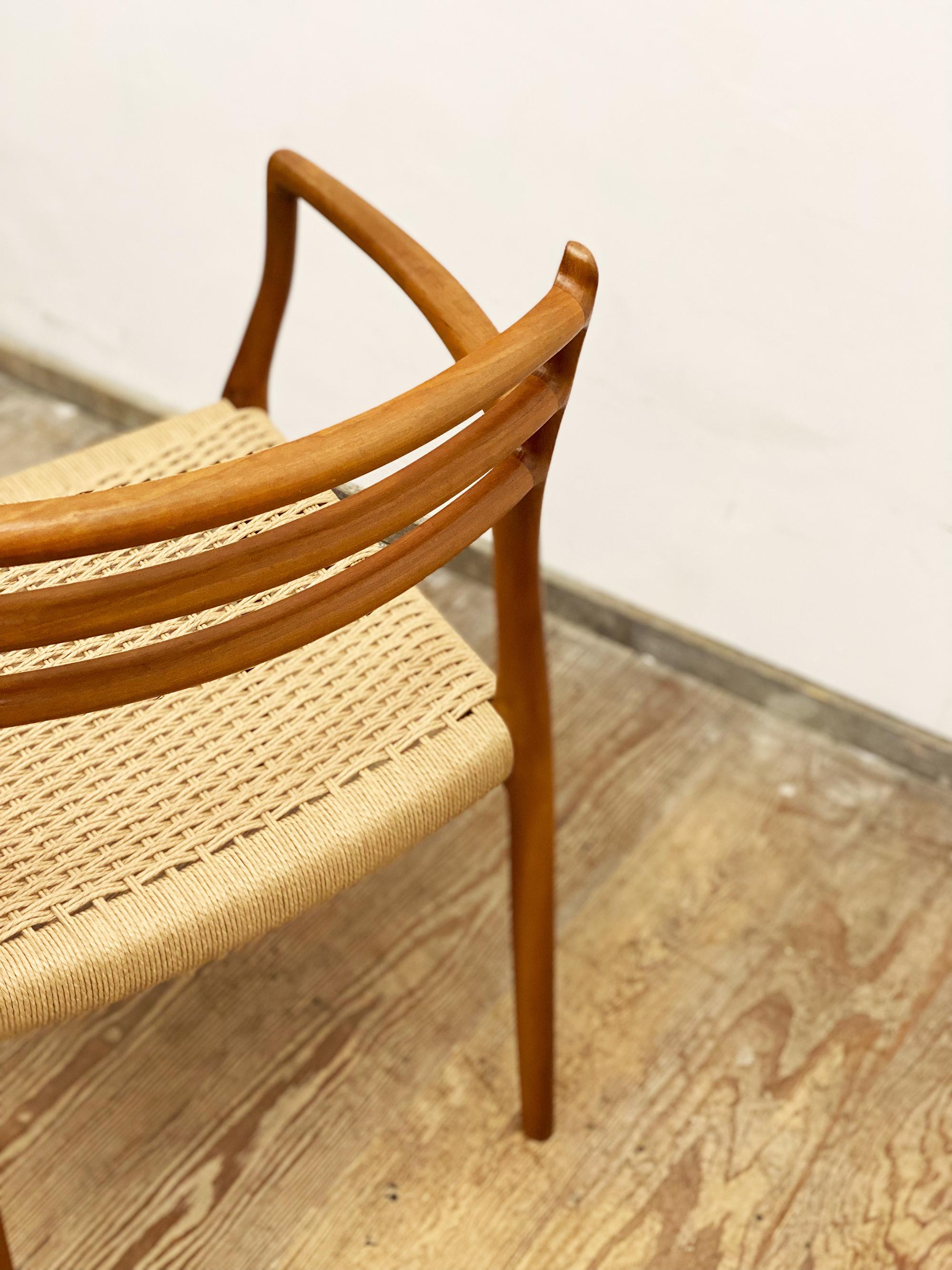 Mid-Century Teak Dining Chair #62 by Niels O. Møller for J. L. Moller 7