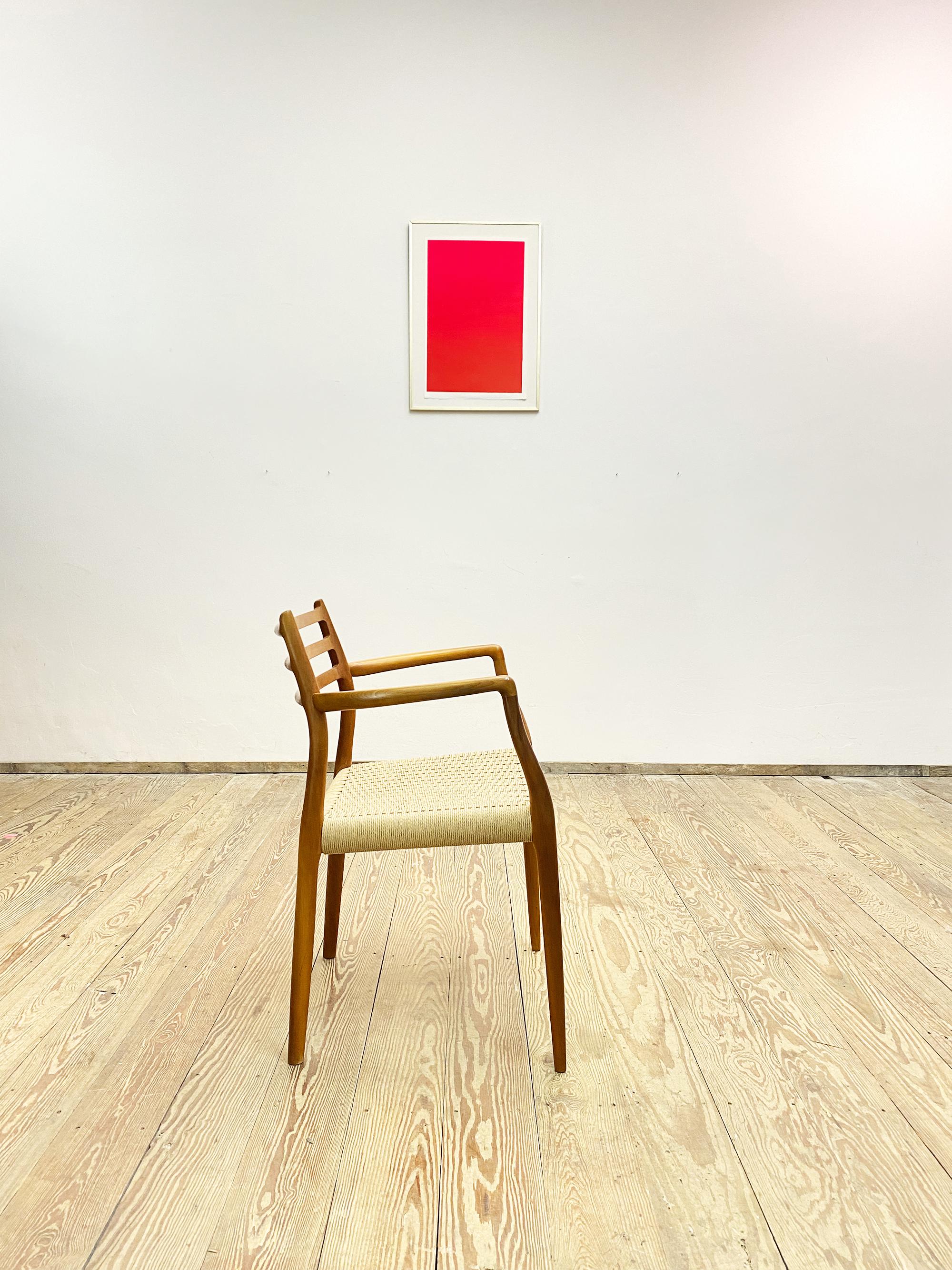Mid-Century Modern Mid-Century Teak Dining Chair #62 by Niels O. Møller for J. L. Moller For Sale