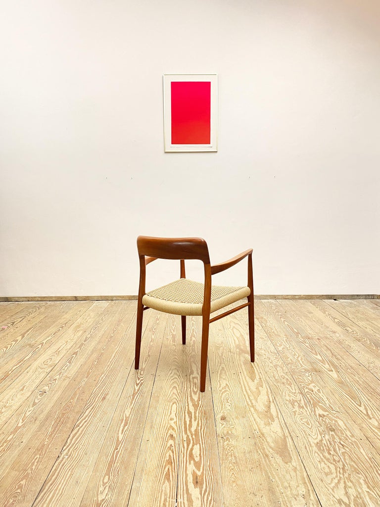 Mid-Century Modern Mid-Century Teak Dining Chair #64 by Niels O. Møller for J. L. Moller For Sale
