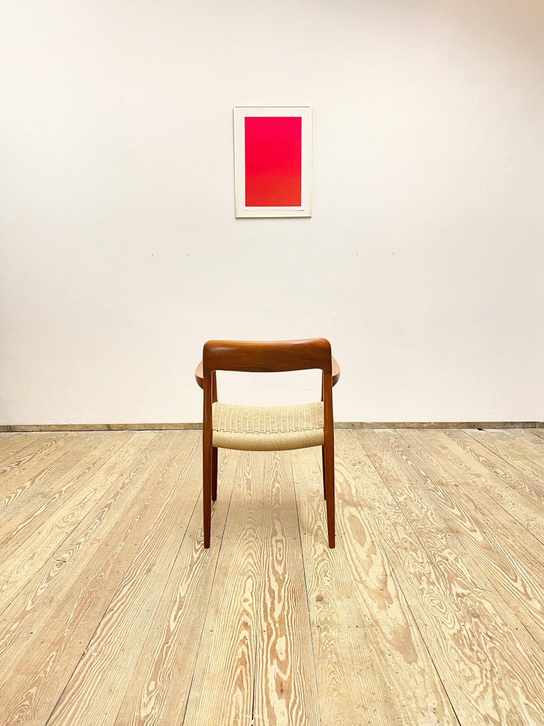 Danish Mid-Century Teak Dining Chair #64 by Niels O. Møller for J. L. Moller For Sale