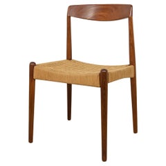 Mid Century Teak Dining Chair, Denmark, 1960s