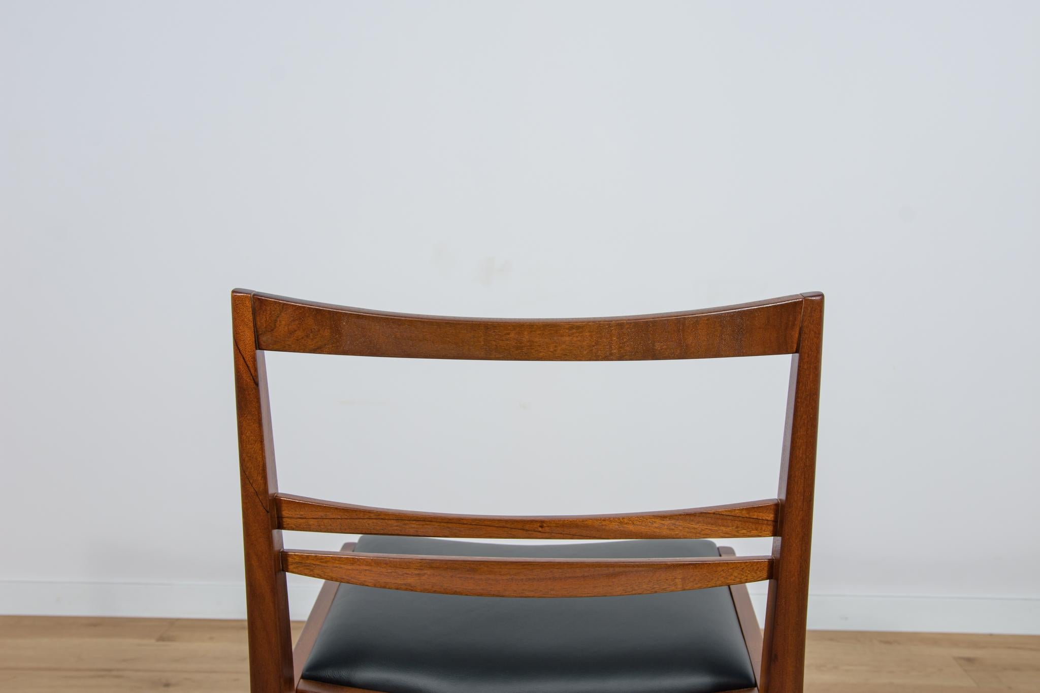 Mid-Century Teak Dining Chairs, 1960s, Set of 6 For Sale 8