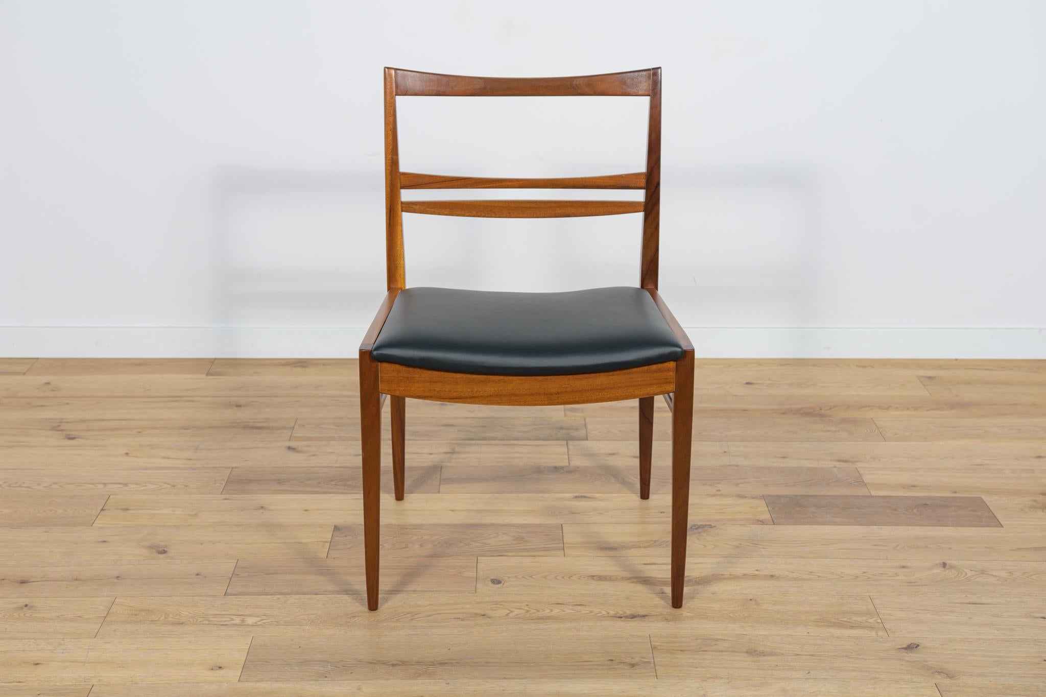 Mid-20th Century Mid-Century Teak Dining Chairs, 1960s, Set of 6 For Sale
