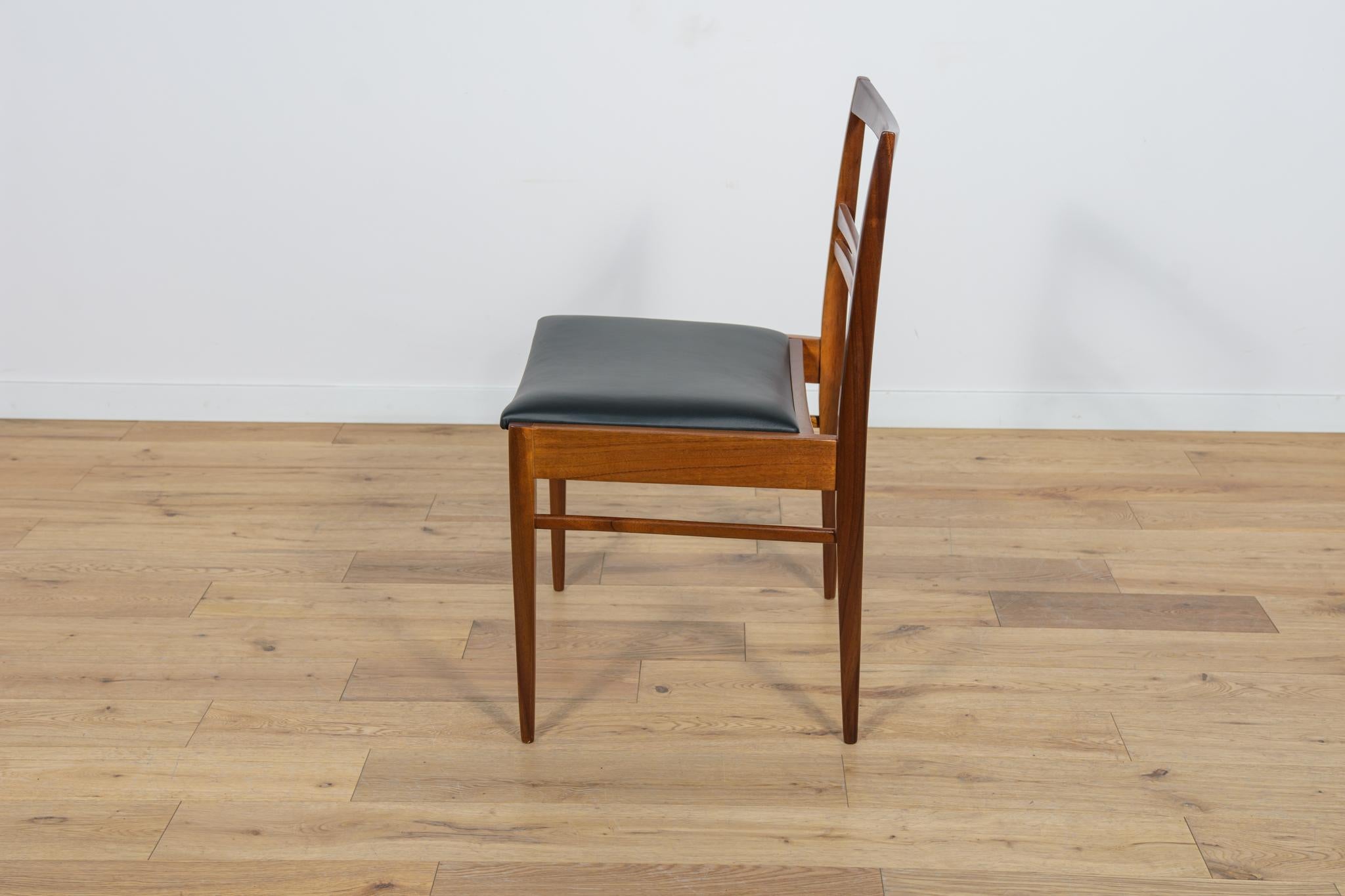 Mid-Century Teak Dining Chairs, 1960s, Set of 6 For Sale 1