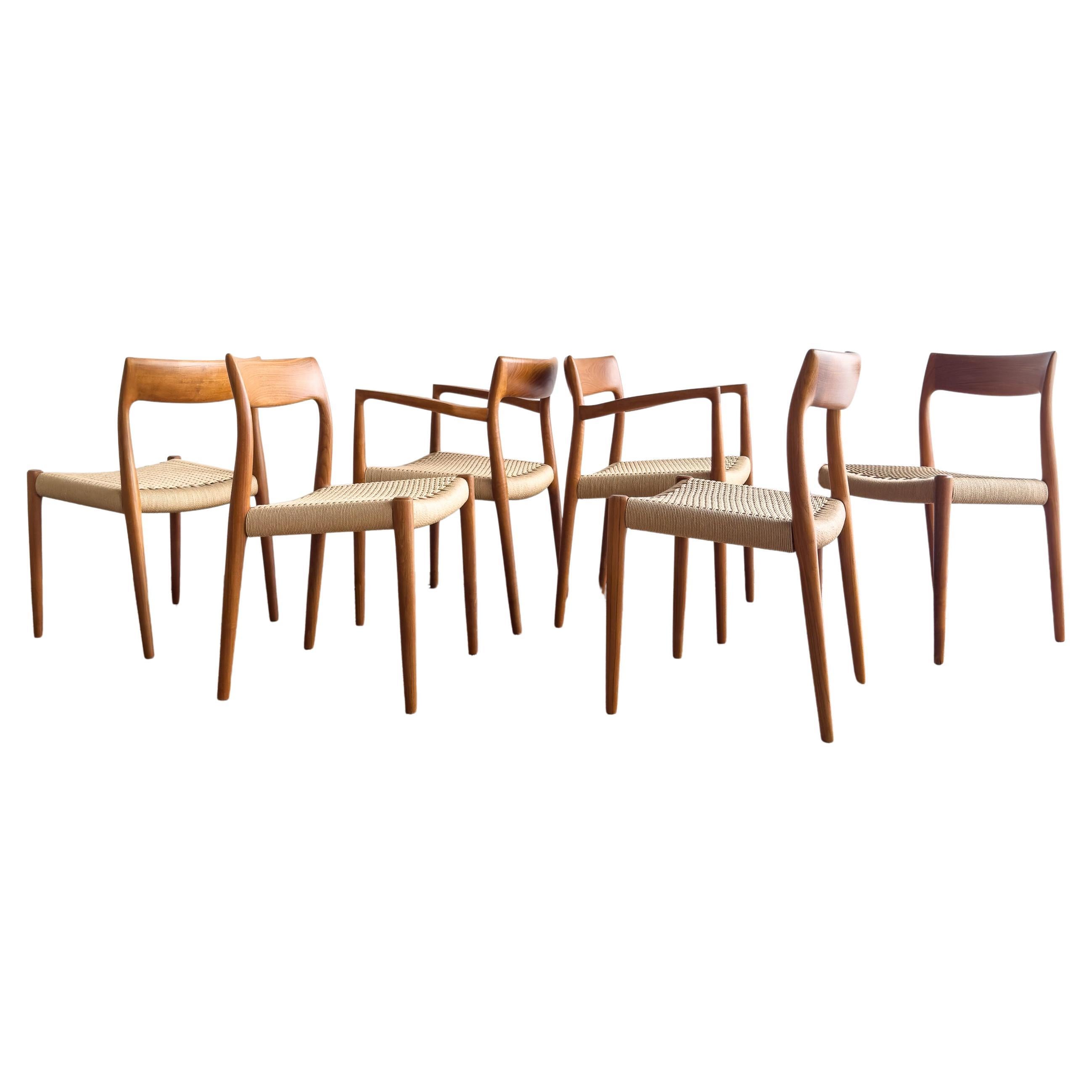Silla Niels Otto Moller Modelo 57