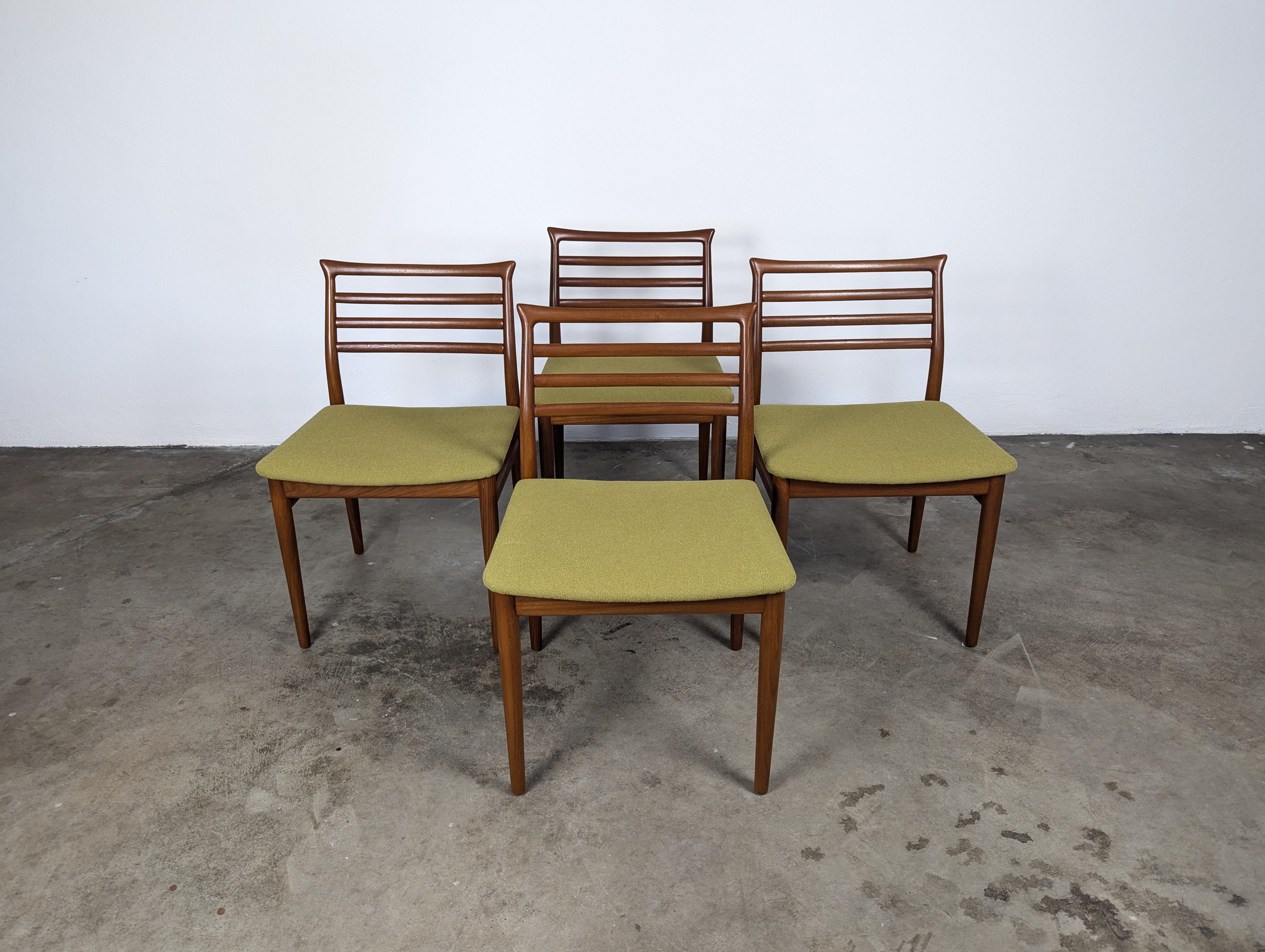 Sedie da pranzo in teak di Erling Torvits per Sorø Stolefabrik, 1960 ca. in vendita 4
