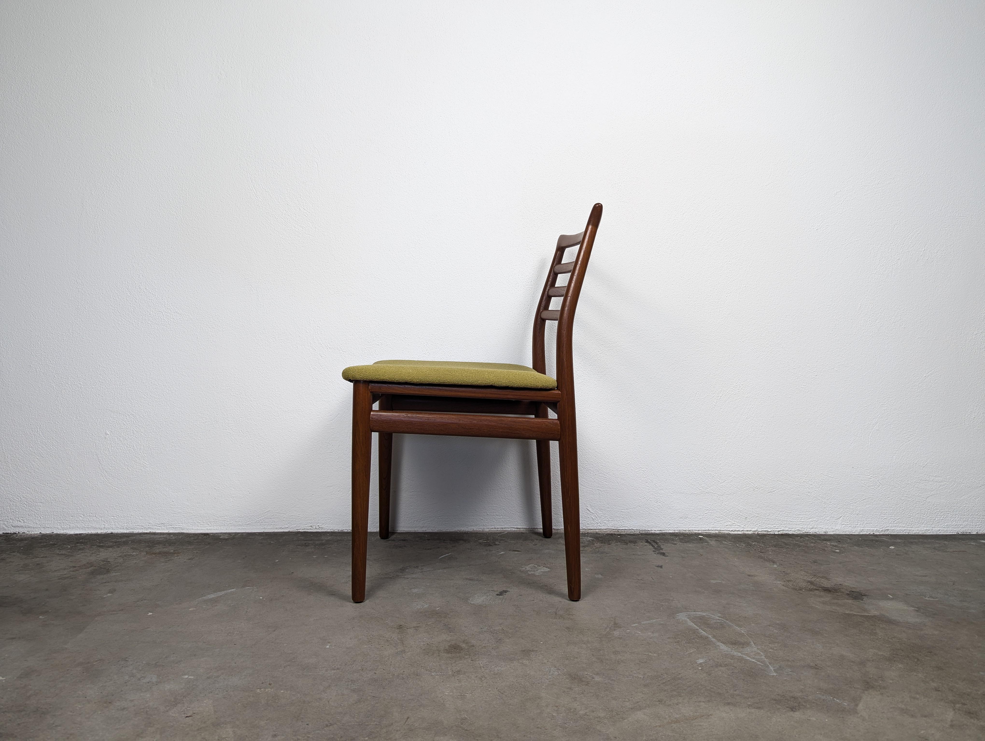 Sedie da pranzo in teak di Erling Torvits per Sorø Stolefabrik, 1960 ca. in vendita 10