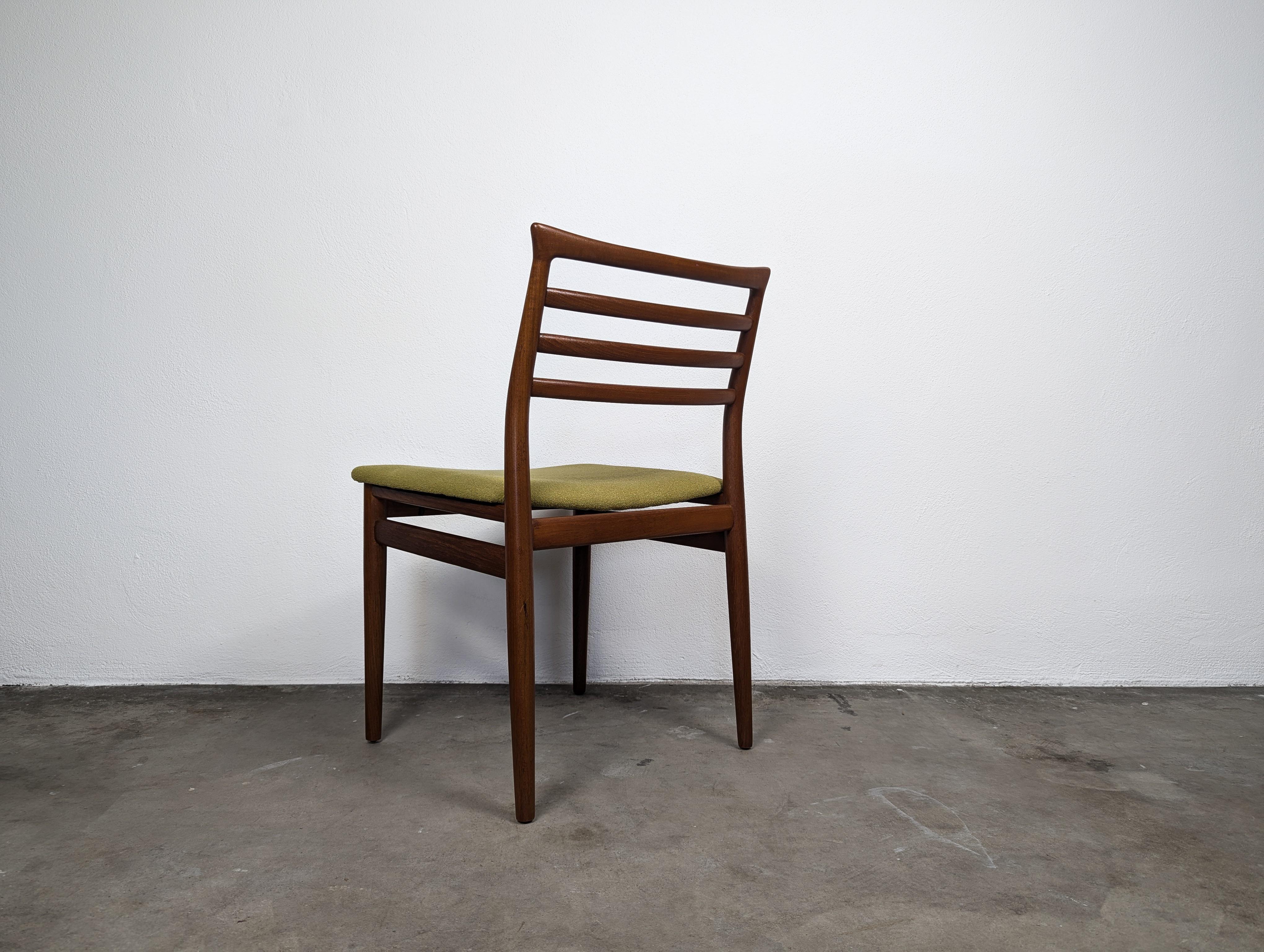 Sedie da pranzo in teak di Erling Torvits per Sorø Stolefabrik, 1960 ca. in vendita 11