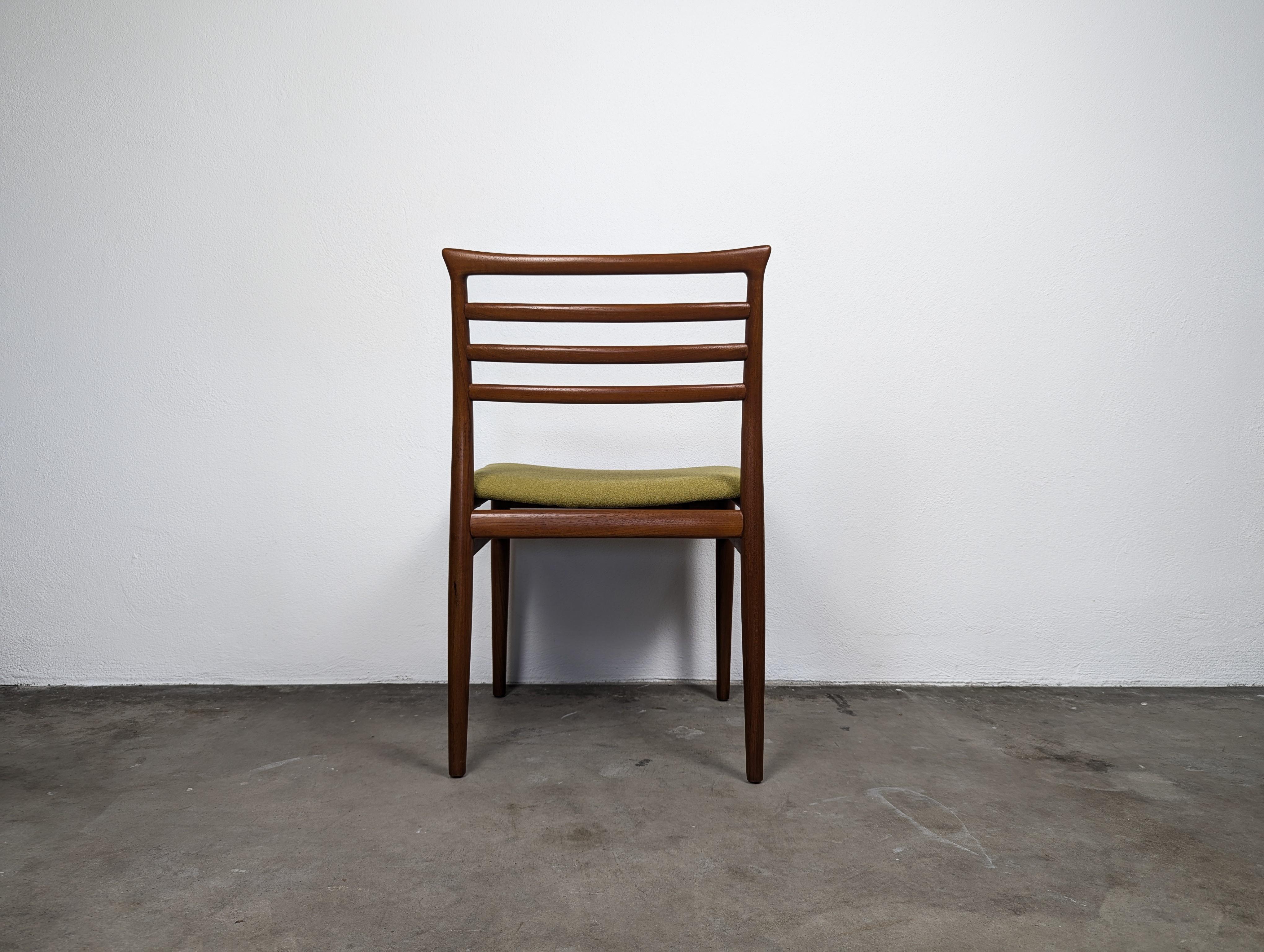 Sedie da pranzo in teak di Erling Torvits per Sorø Stolefabrik, 1960 ca. in vendita 12