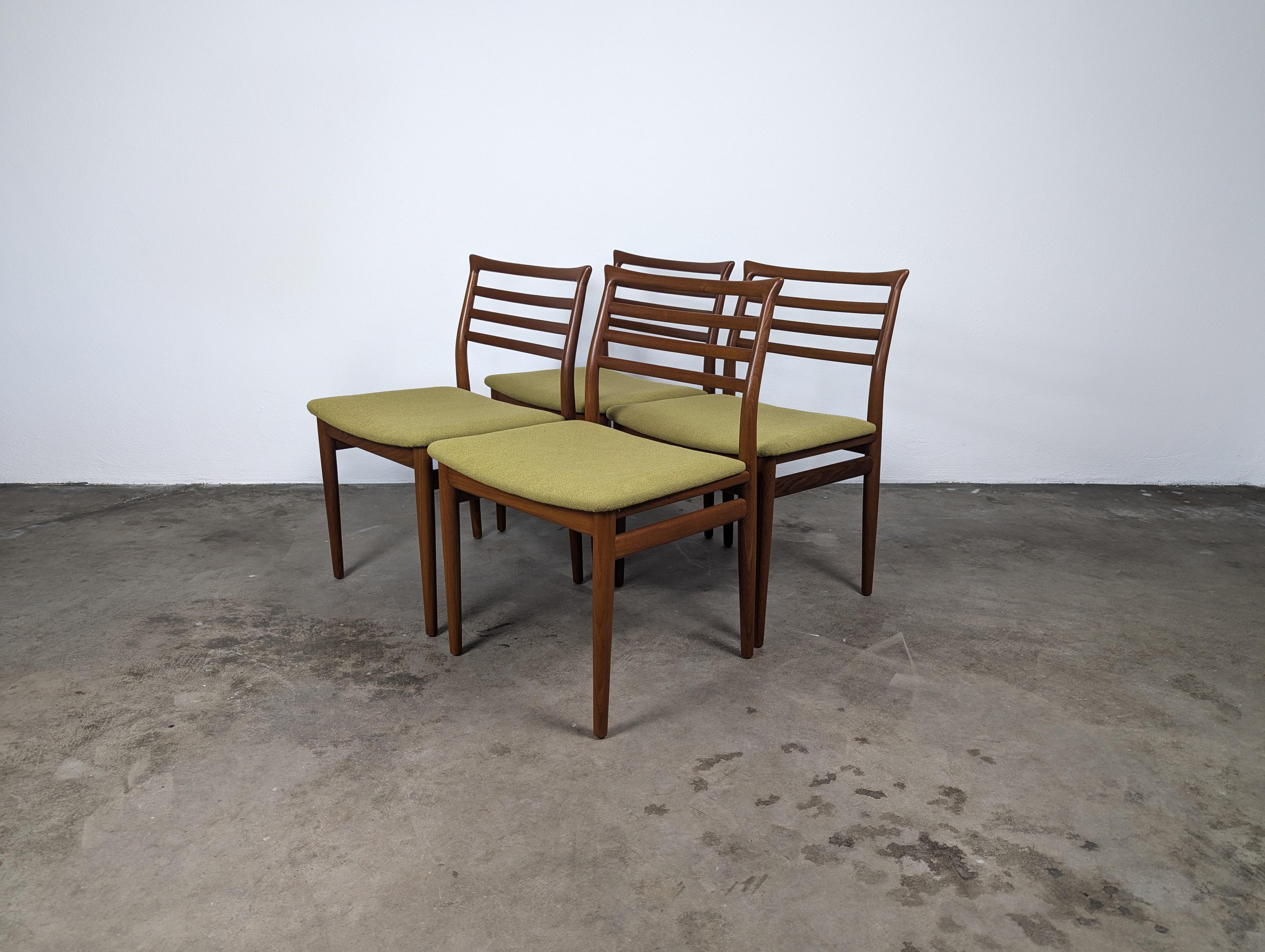 Danese Sedie da pranzo in teak di Erling Torvits per Sorø Stolefabrik, 1960 ca. in vendita