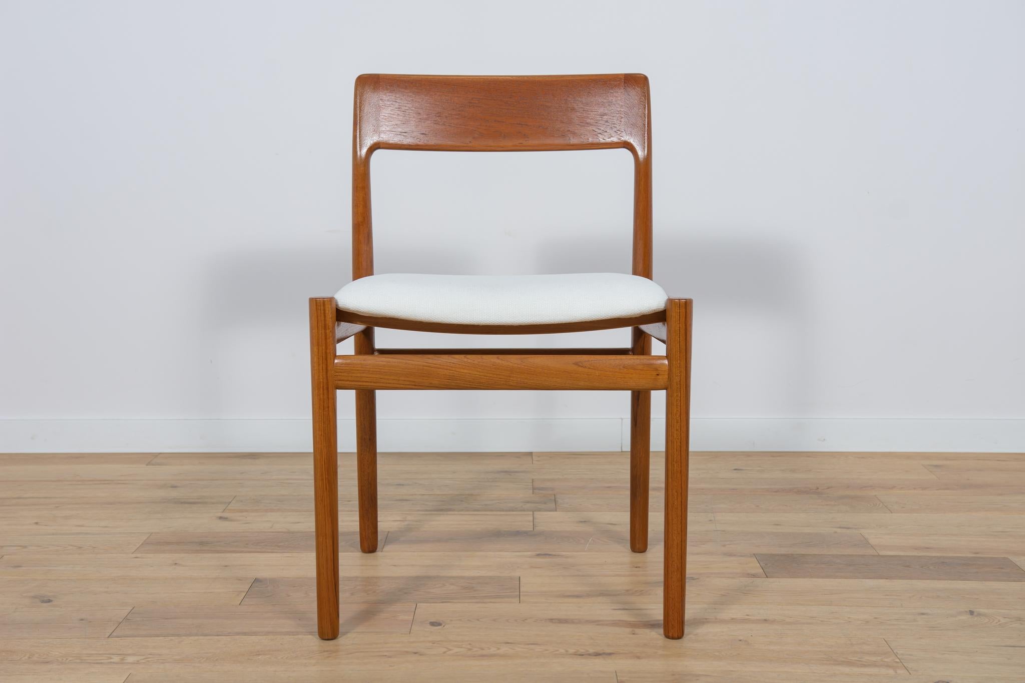 Mid-20th Century  Mid-Century Teak Dining Chairs by Johannes Nørgaard for Nørgaards Møbelfabrik For Sale