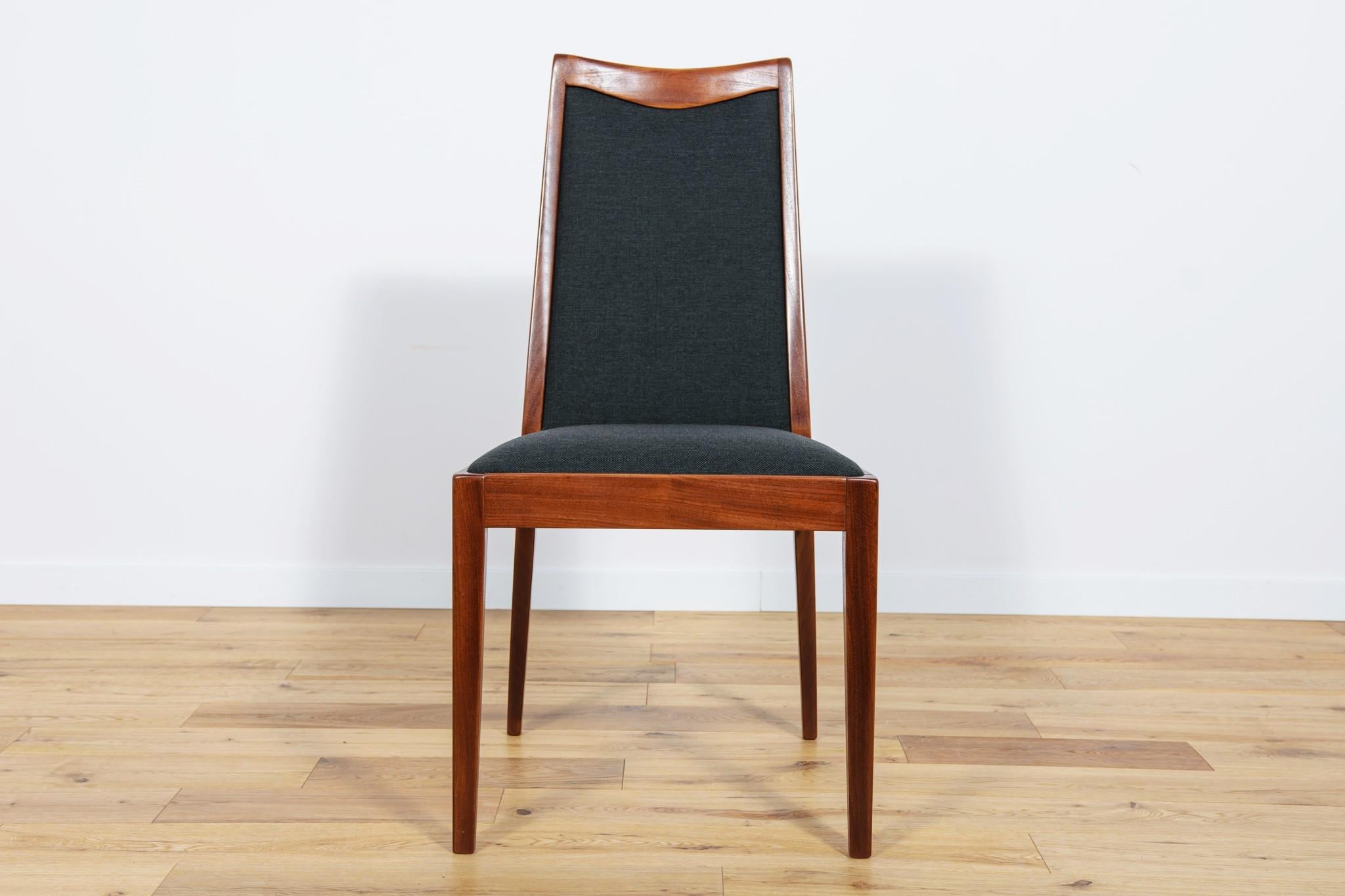 Sillas de comedor de teca de mediados de siglo de Leslie Dandy para G-Plan, Reino Unido, años 60 en Excelente estado para la venta en GNIEZNO, 30