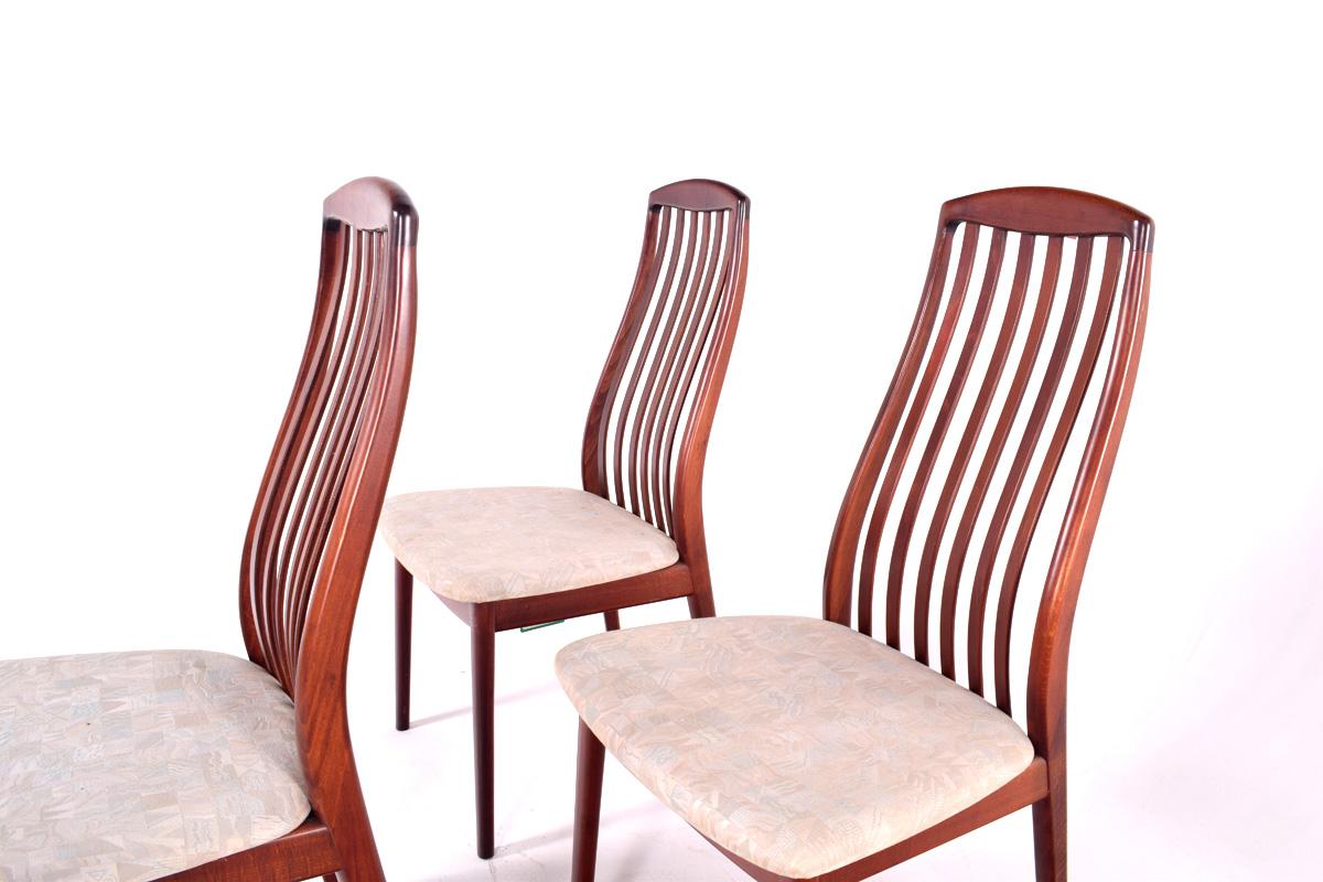 Mid-Century Modern Mid Century Teak Dining Chairs by Preben Schou