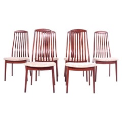 Antique Mid Century Teak Dining Chairs by Preben Schou