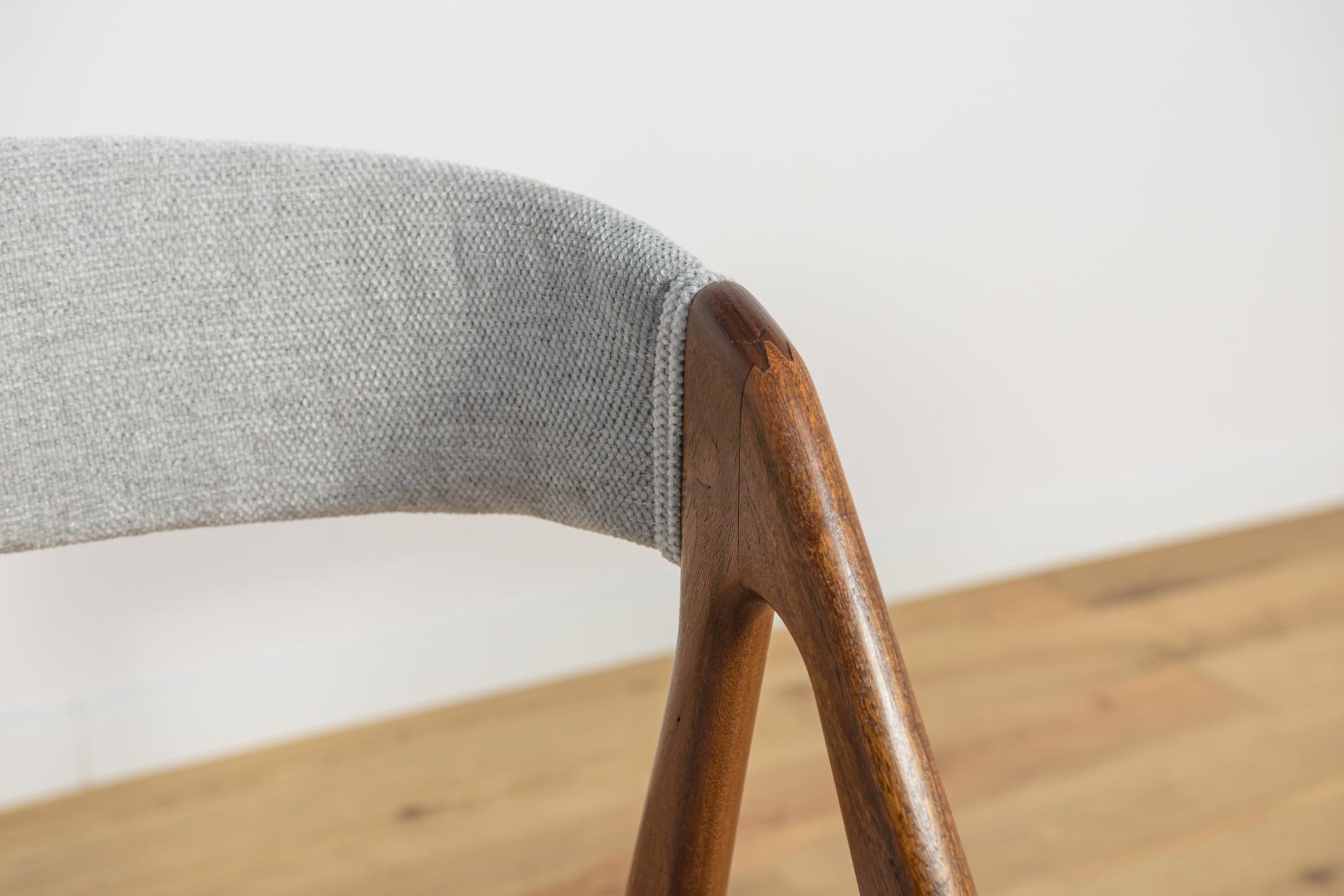 Chaises de salle à manger en teck du milieu du siècle, Danemark, années 1960, ensemble de 4 en vente 6