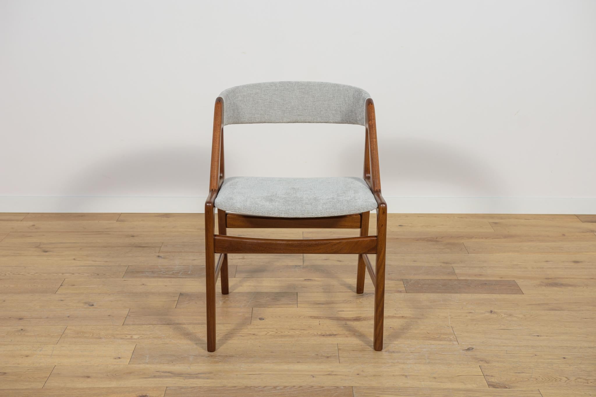 Chaises de salle à manger en teck du milieu du siècle, Danemark, années 1960, ensemble de 4 Excellent état - En vente à GNIEZNO, 30