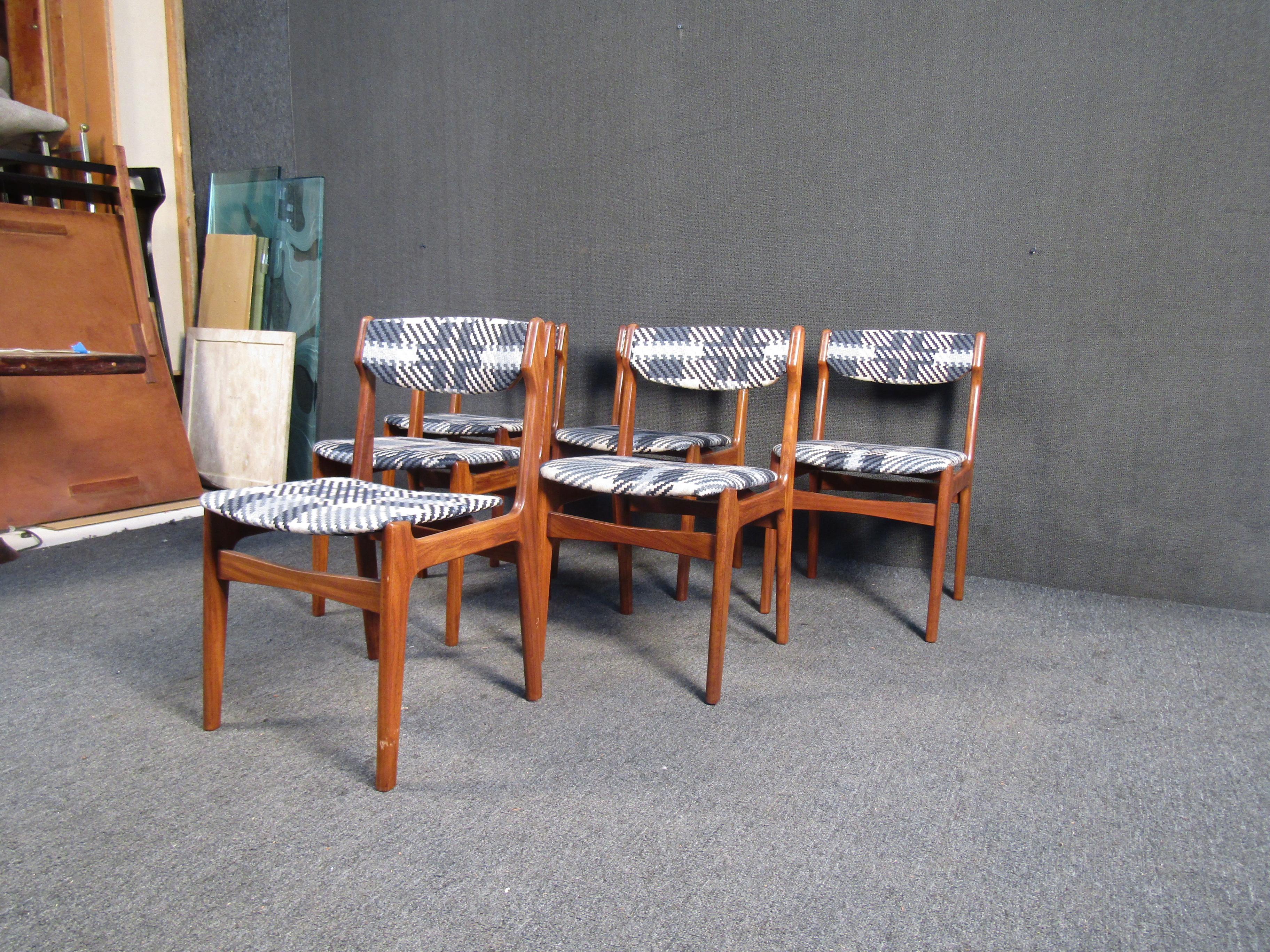 Mid-Century Modern Mid-Century Teak Dining Chairs