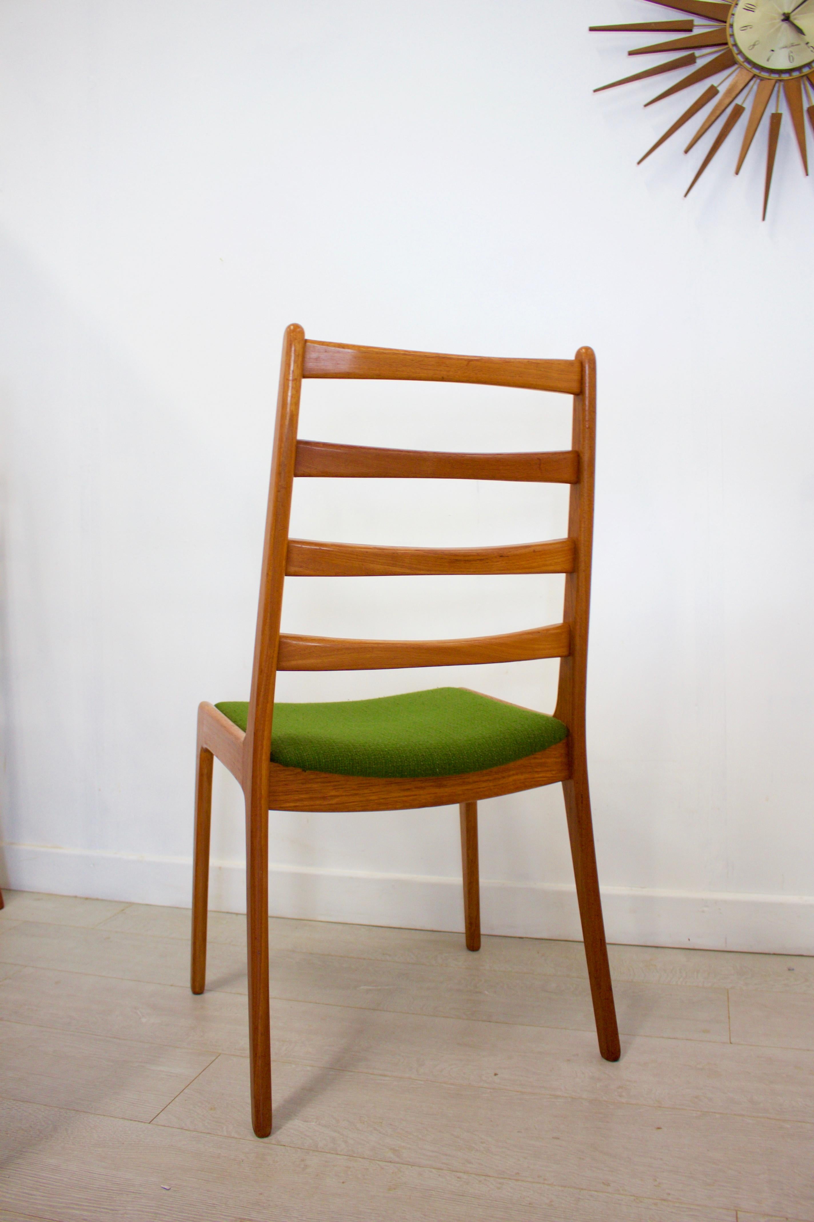 Mid-Century Modern Midcentury Teak Dining Chairs from Farso Stolefabrik, 1960s, Set of 8