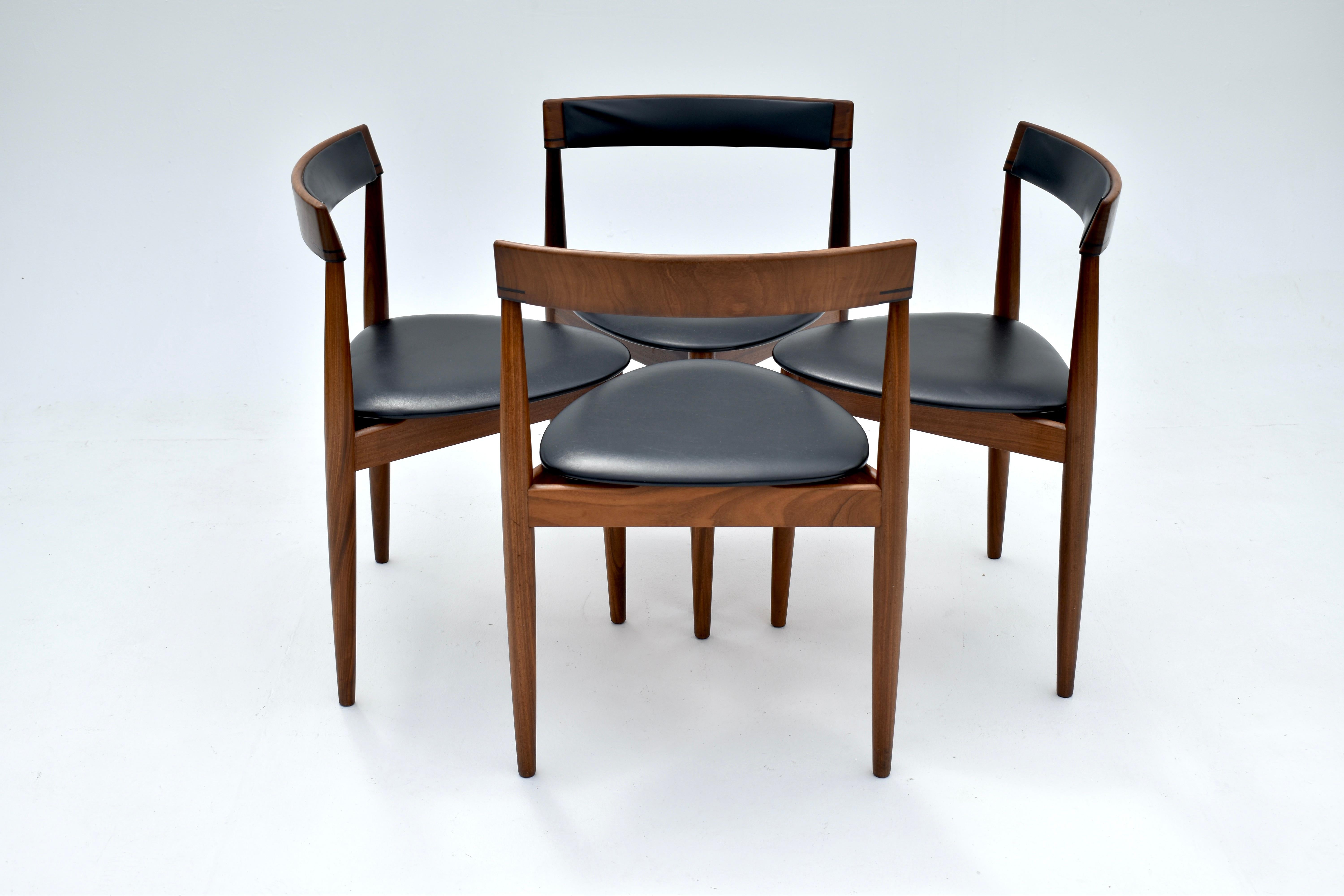 Mid Century Teak Dining Table and Chairs Set by Hans Olsen for Frem Røjle 9