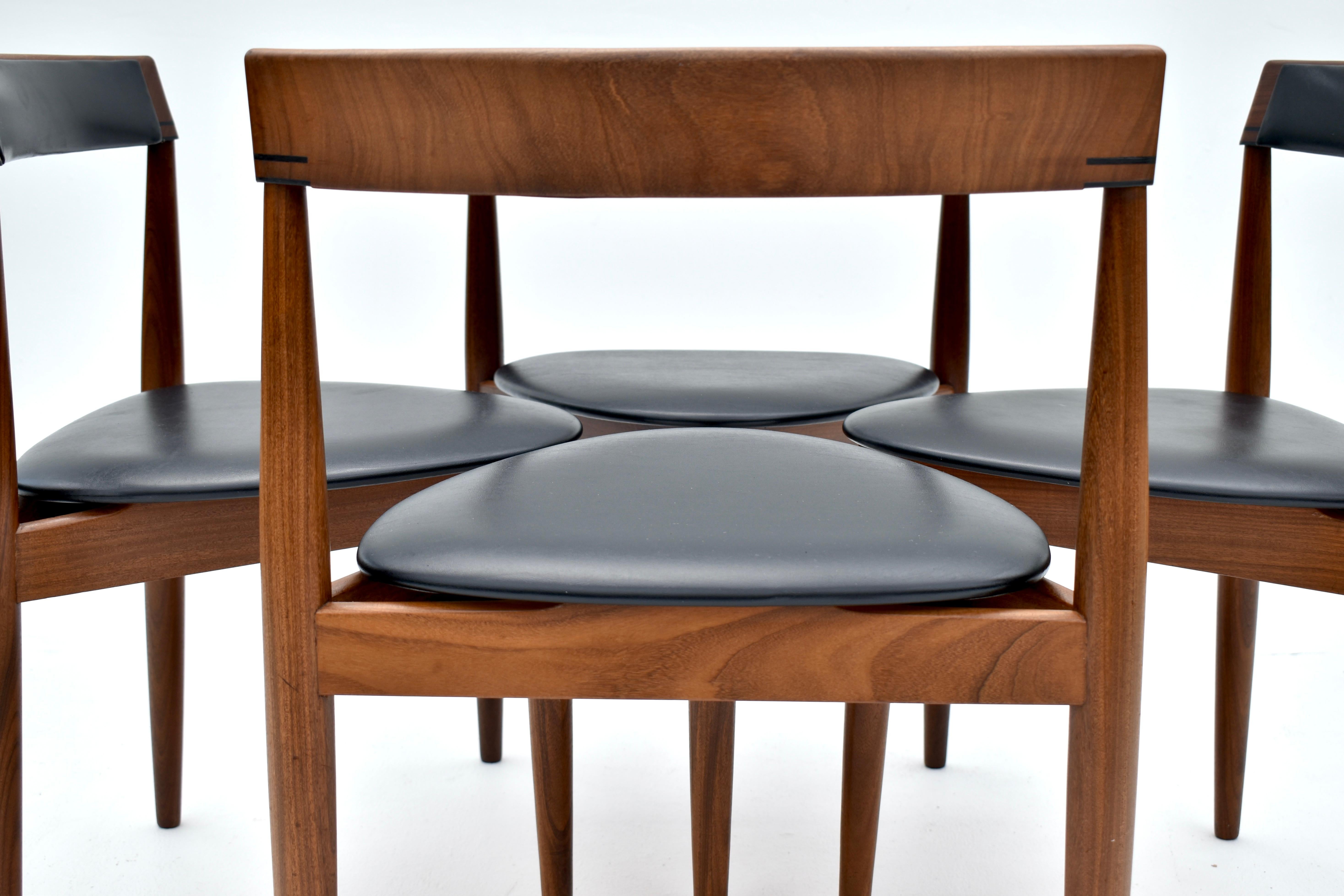 Mid Century Teak Dining Table and Chairs Set by Hans Olsen for Frem Røjle 11