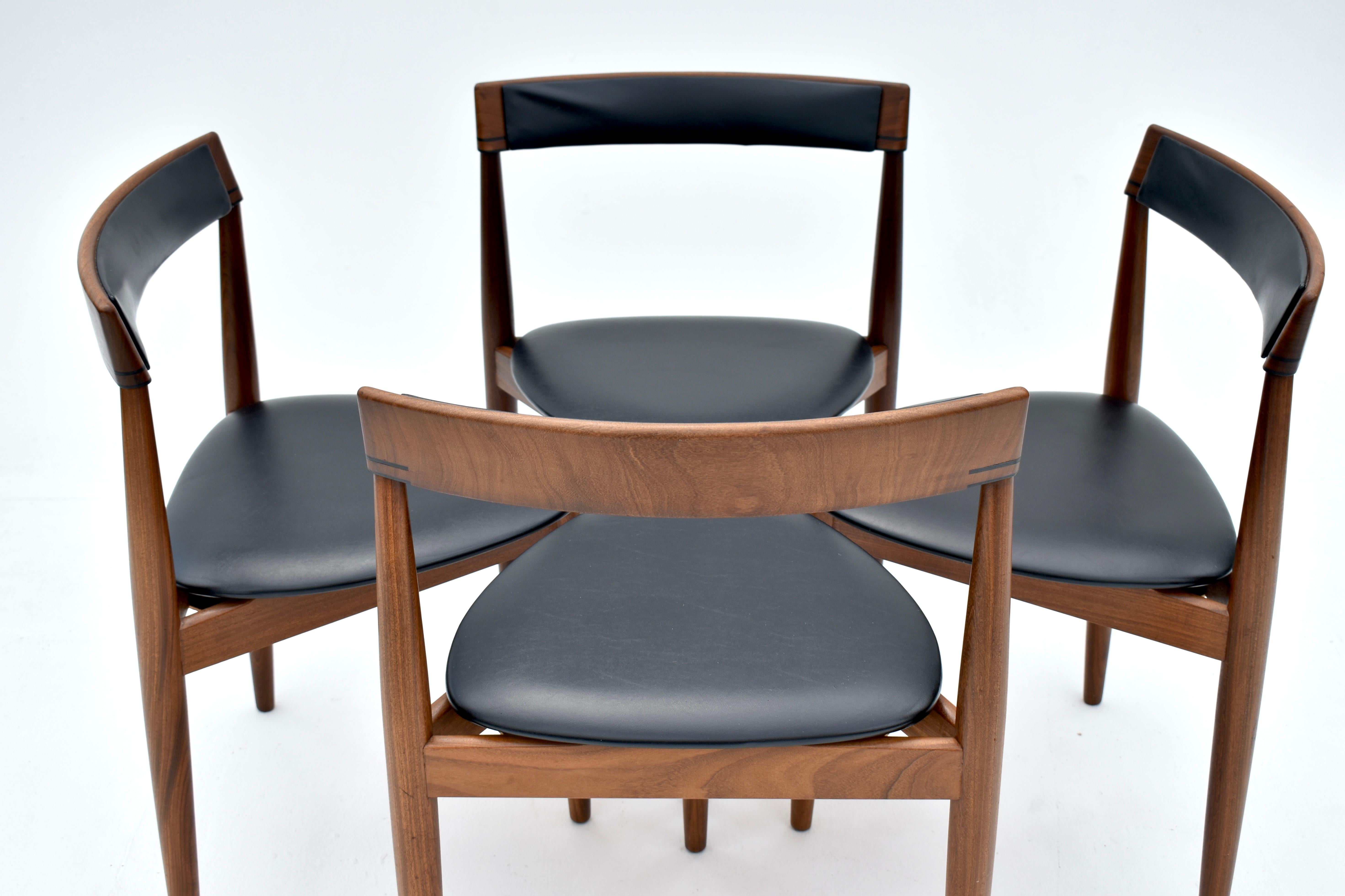 Mid Century Teak Dining Table and Chairs Set by Hans Olsen for Frem Røjle 12