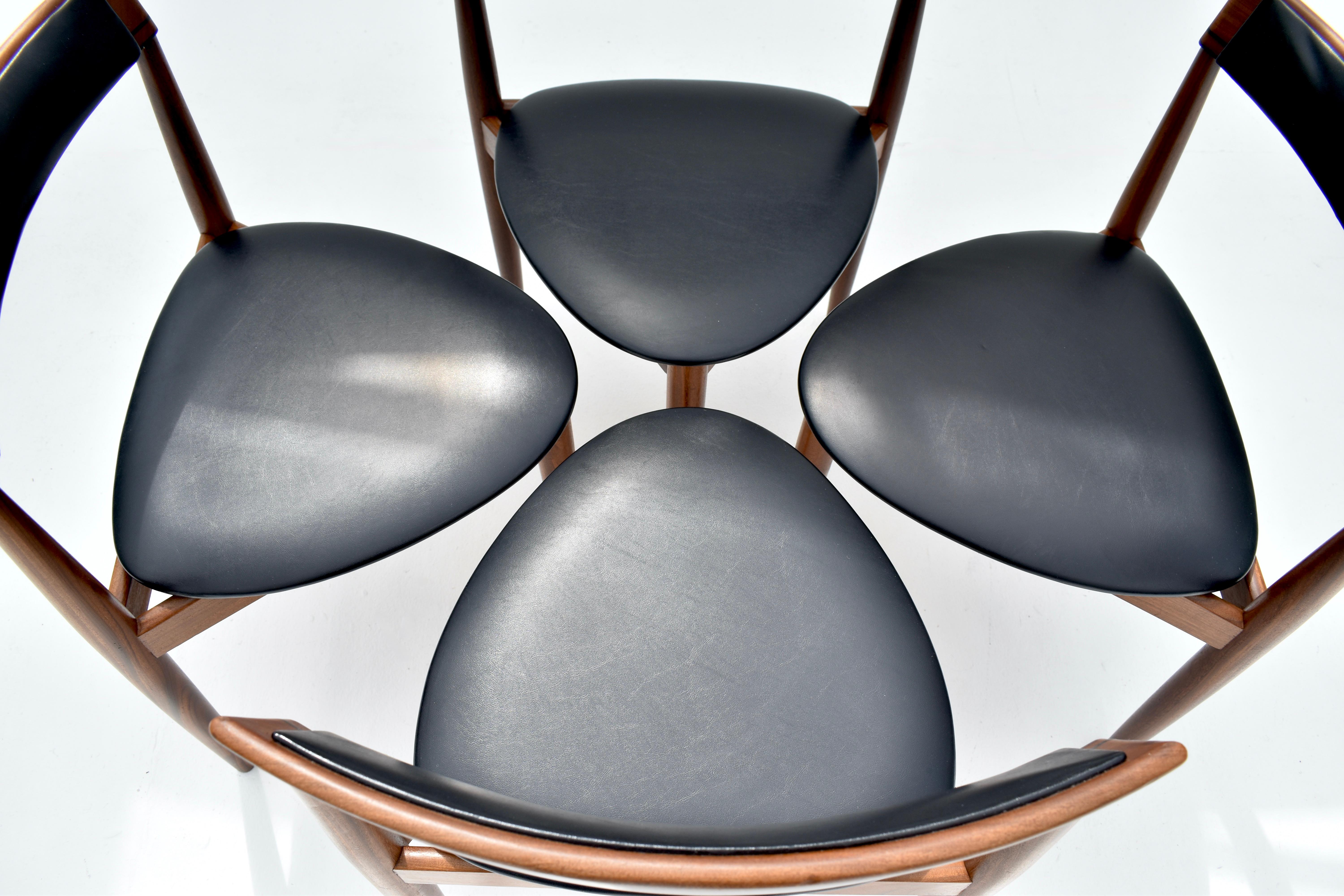 Mid Century Teak Dining Table and Chairs Set by Hans Olsen for Frem Røjle 14