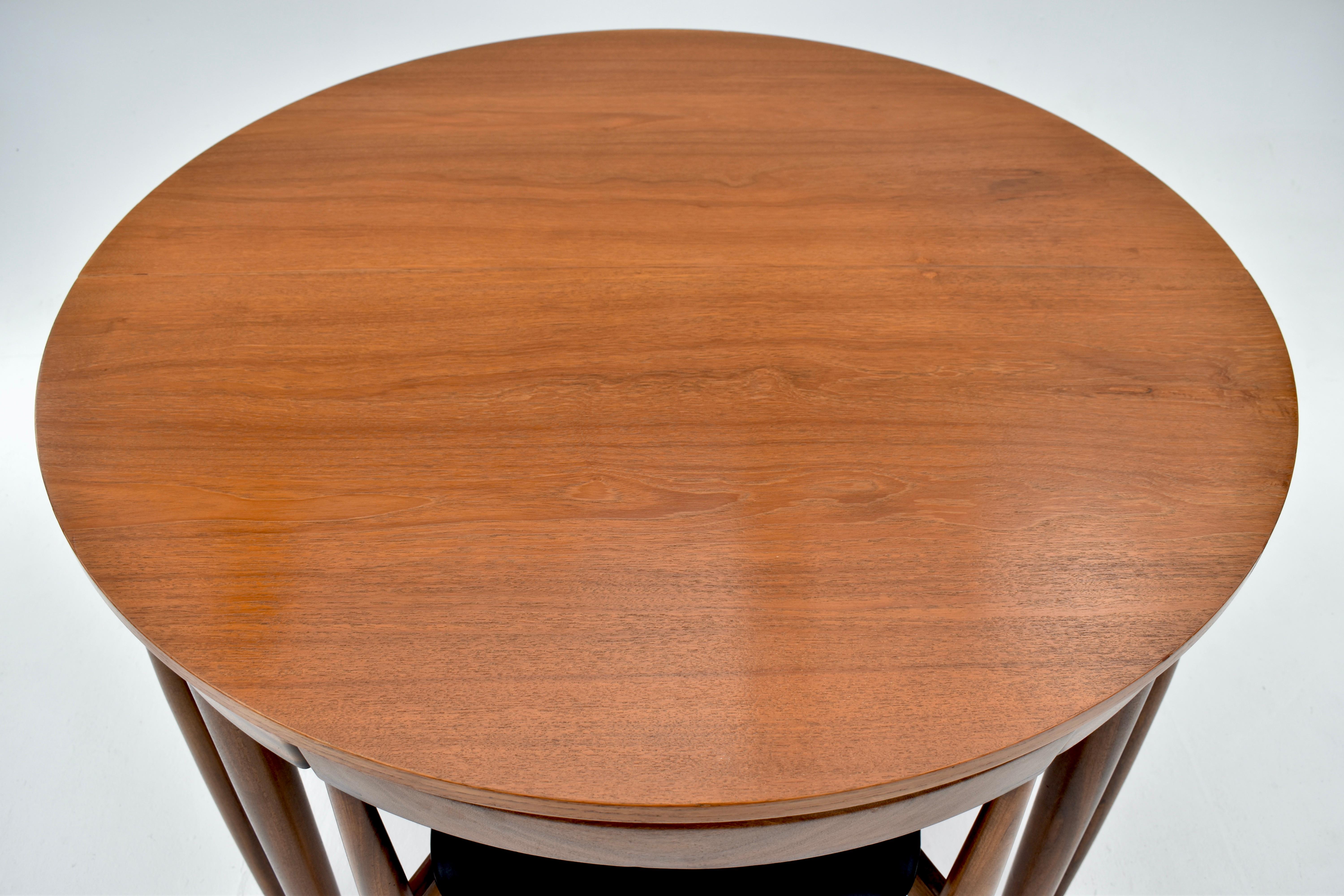 Mid-20th Century Mid Century Teak Dining Table and Chairs Set by Hans Olsen for Frem Røjle