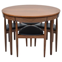 Used Mid Century Teak Dining Table and Chairs Set by Hans Olsen for Frem Røjle 