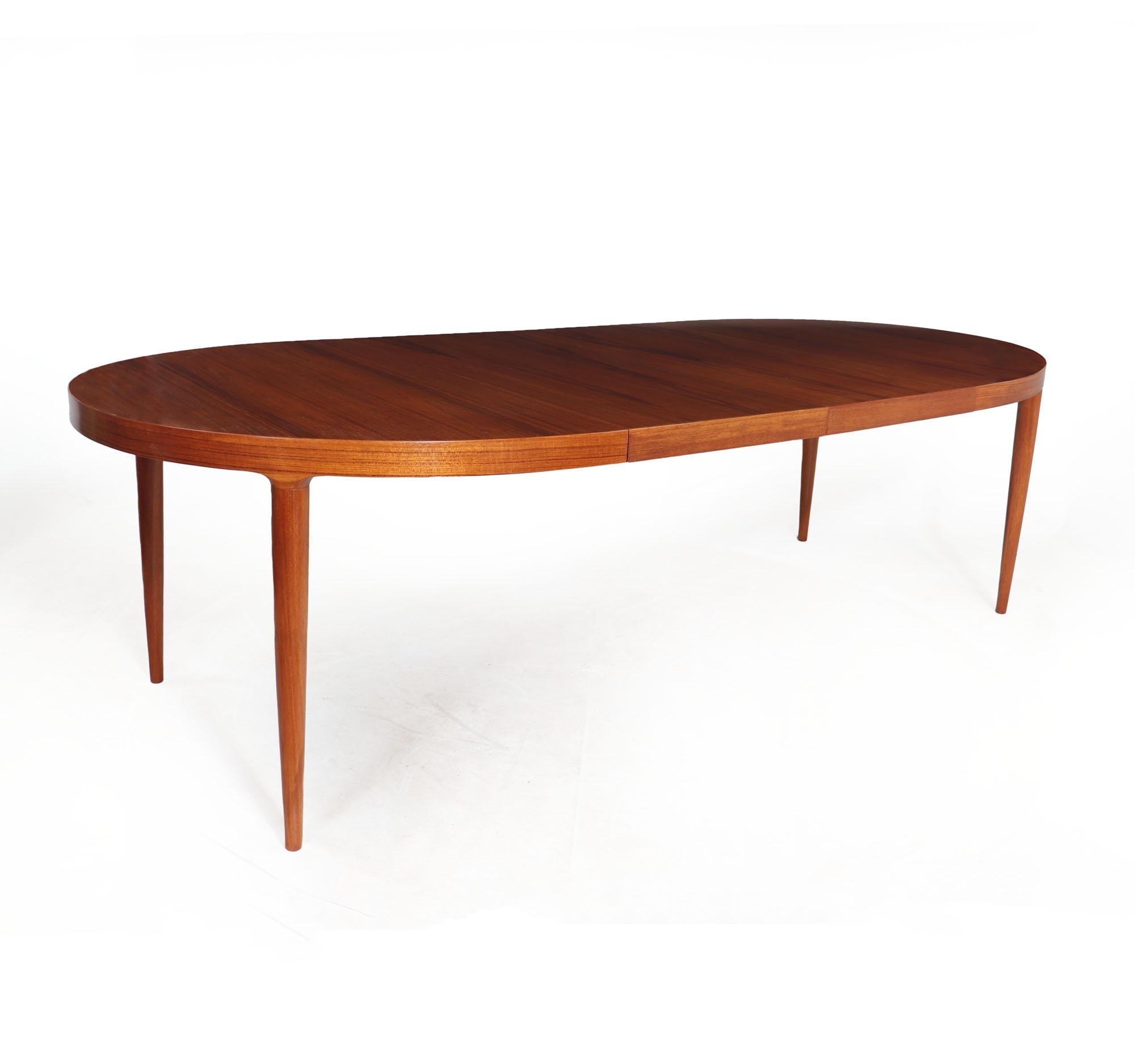 Mid century Teak Dining Table by Johannes Anderson 5