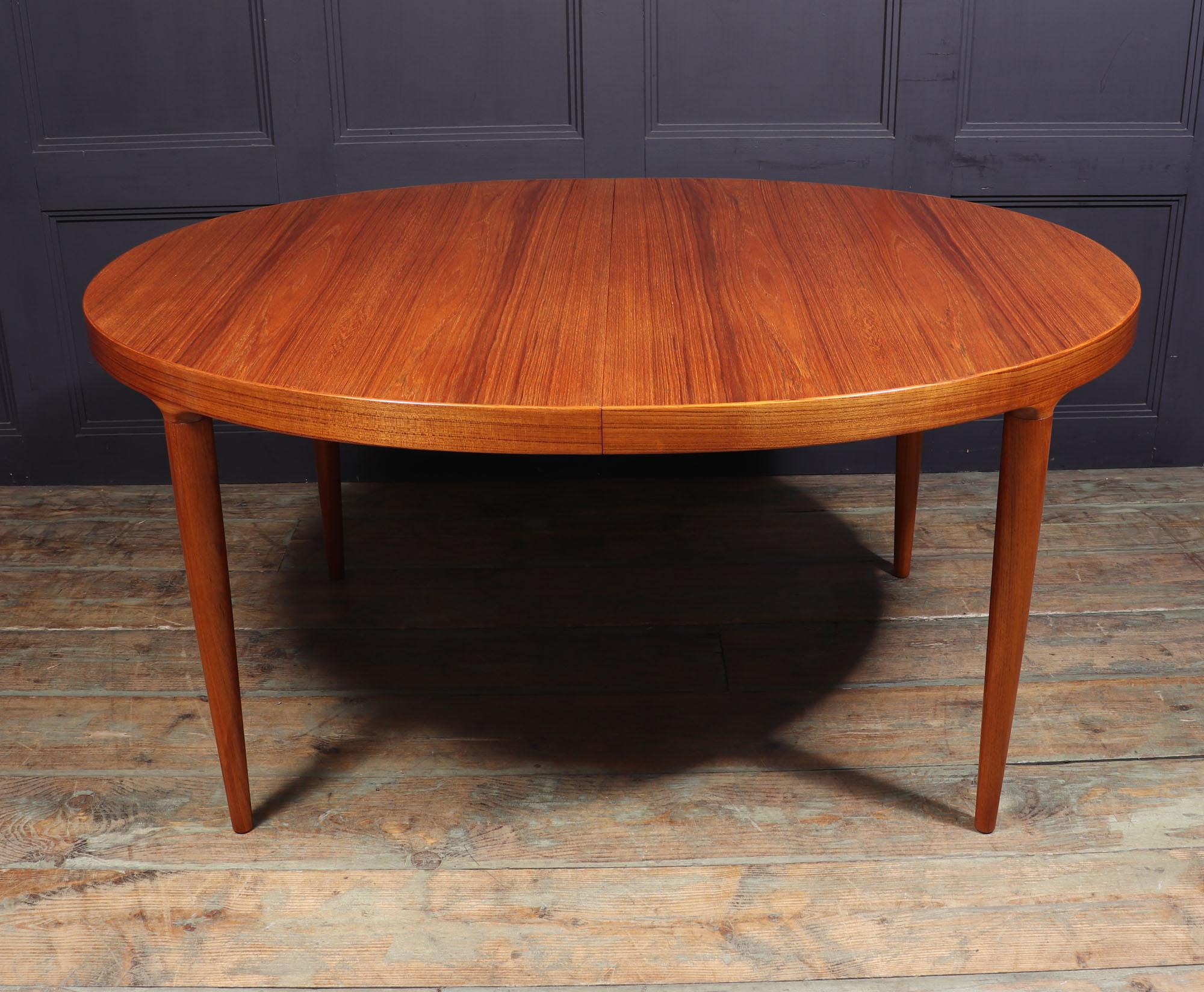 Mid century Teak Dining Table by Johannes Anderson 6