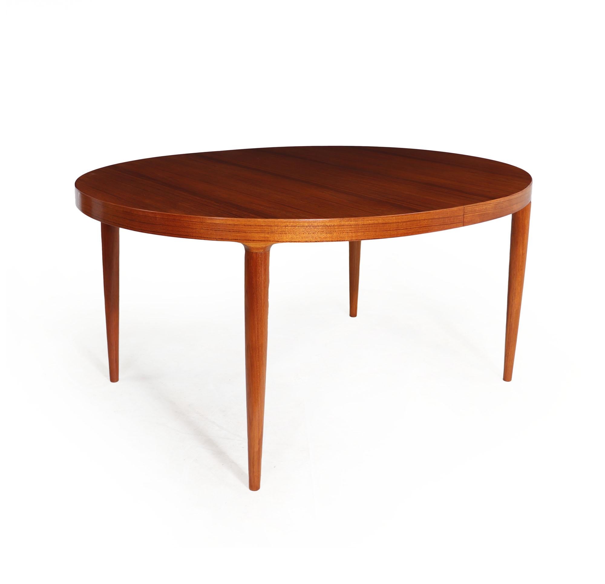 Mid century Teak Dining Table by Johannes Anderson 7