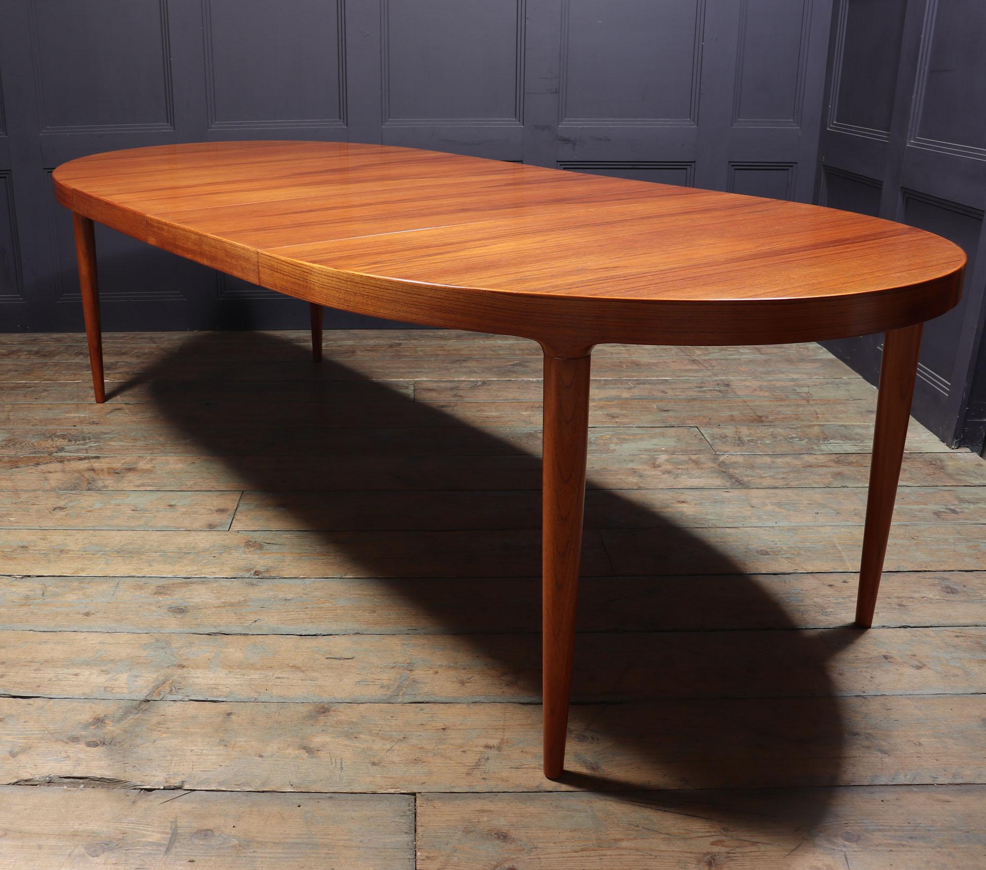 Mid century Teak Dining Table by Johannes Anderson 3