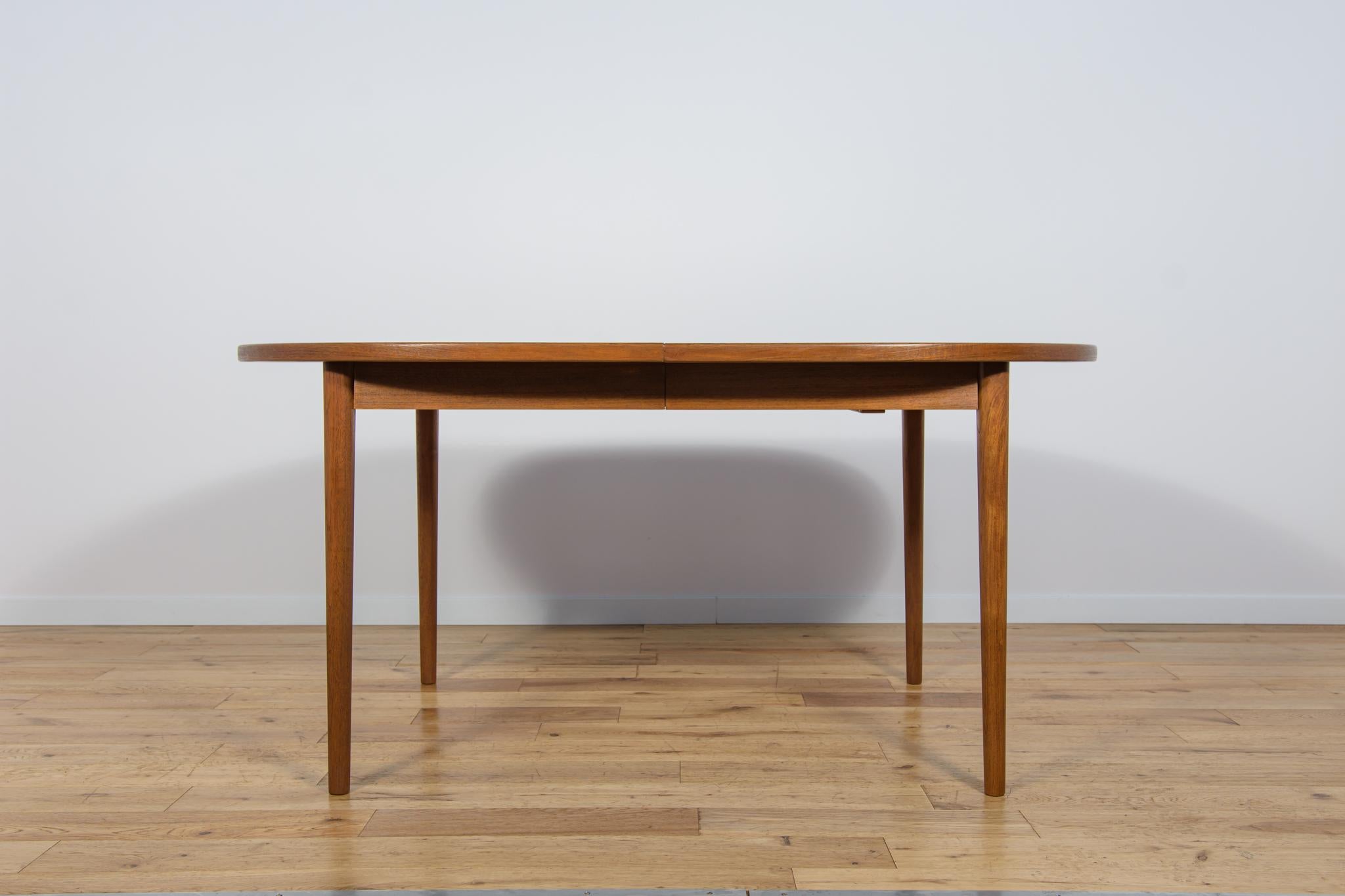 Mid-Century Modern Mid Century Teak Dining Table by Nils Jonsson Hugo Troeds, Sweden, 1960s For Sale