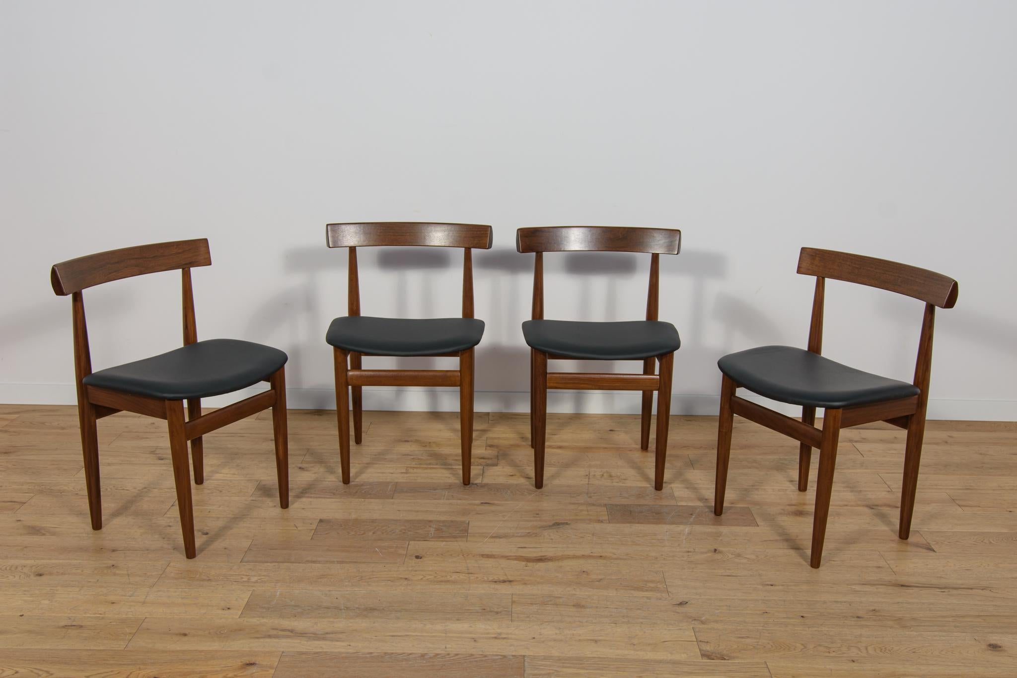 Mid-Century Teak Dining Table & Chairs by Hans Olsen for Frem Røjle, Denmark. For Sale 9