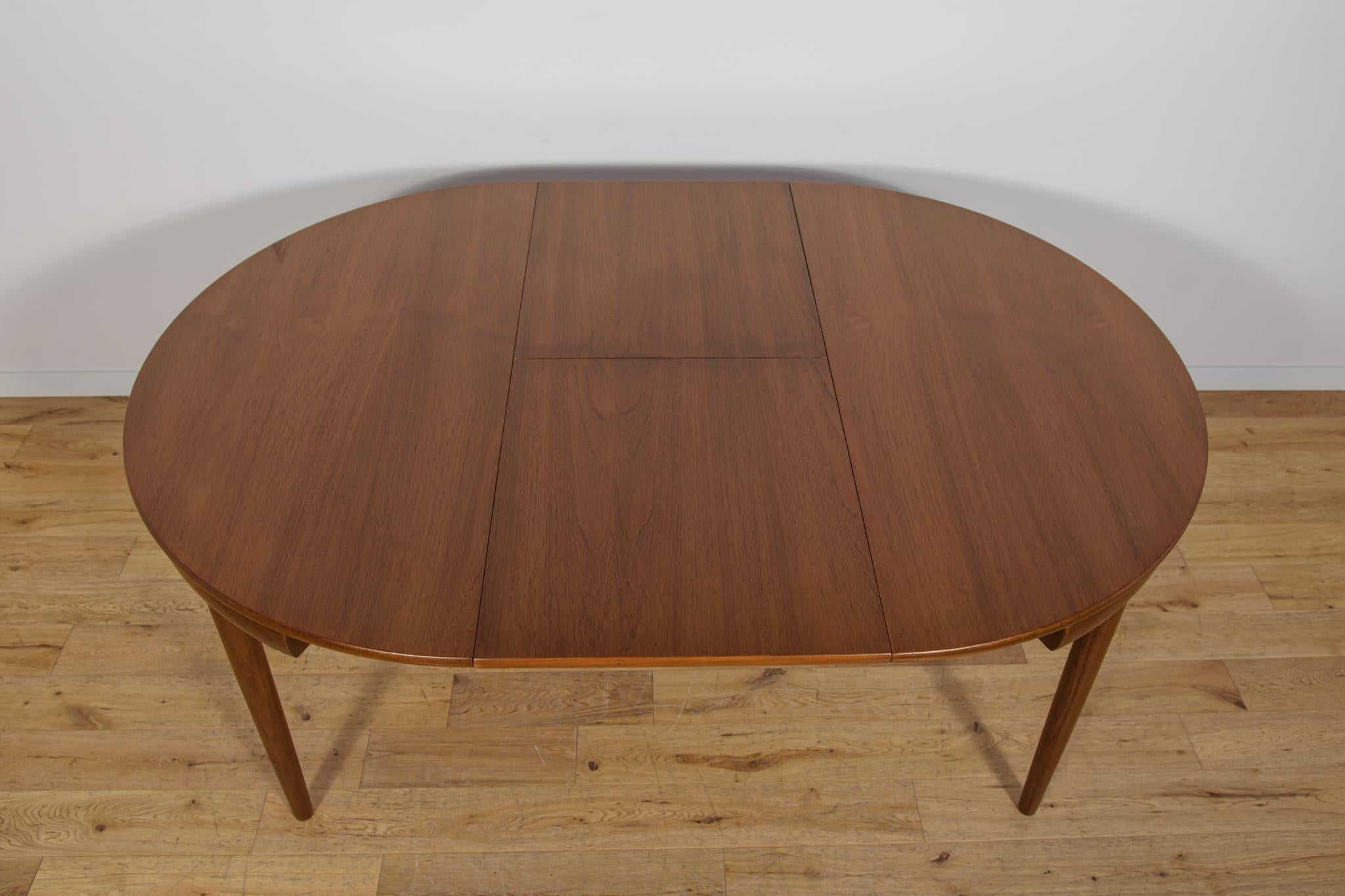 Mid-Century Teak Dining Table & Chairs by Hans Olsen for Frem Røjle, Denmark. For Sale 1