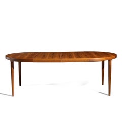 Mid Century Teak Dining Table with 2 Leaves